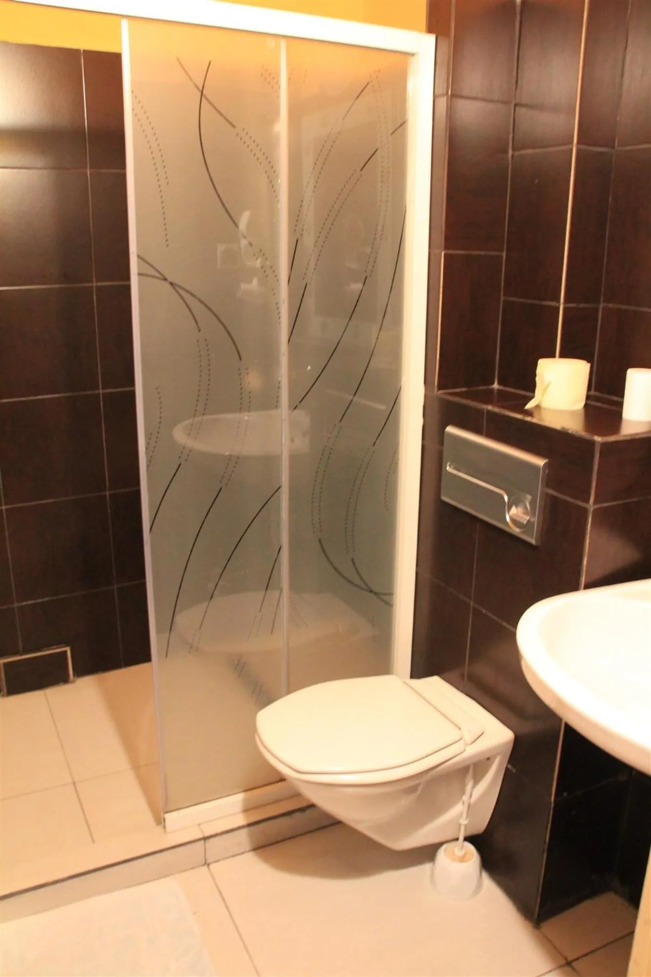 Shower in Hotel Karkonosze