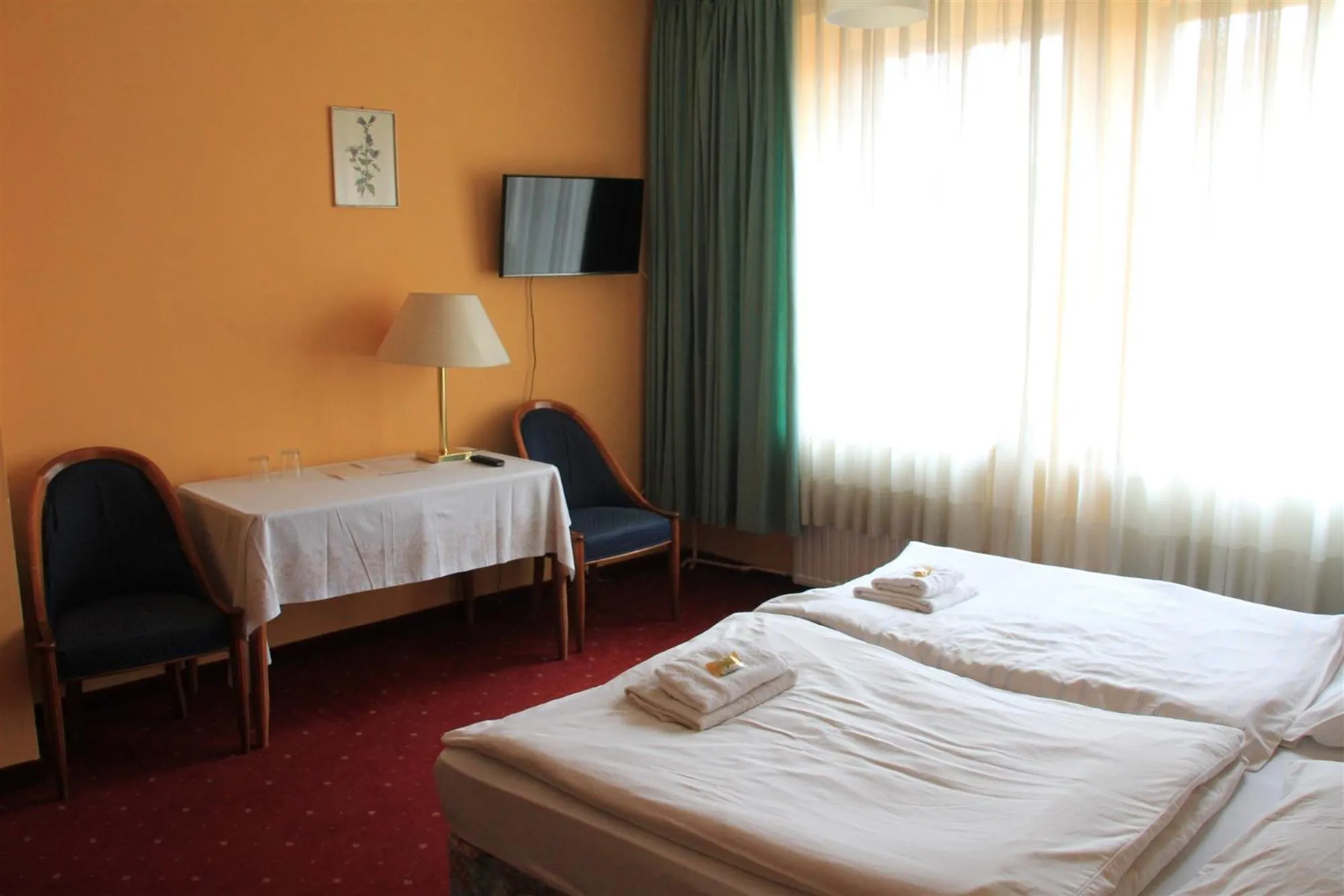 Bed in Hotel Karkonosze