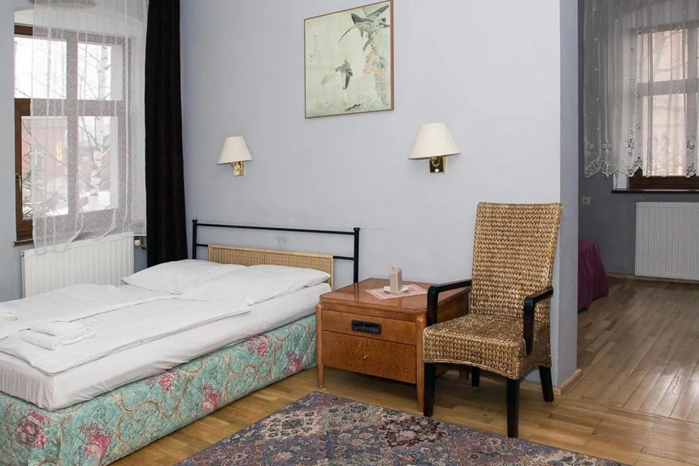 Bed in Hotel Karkonosze