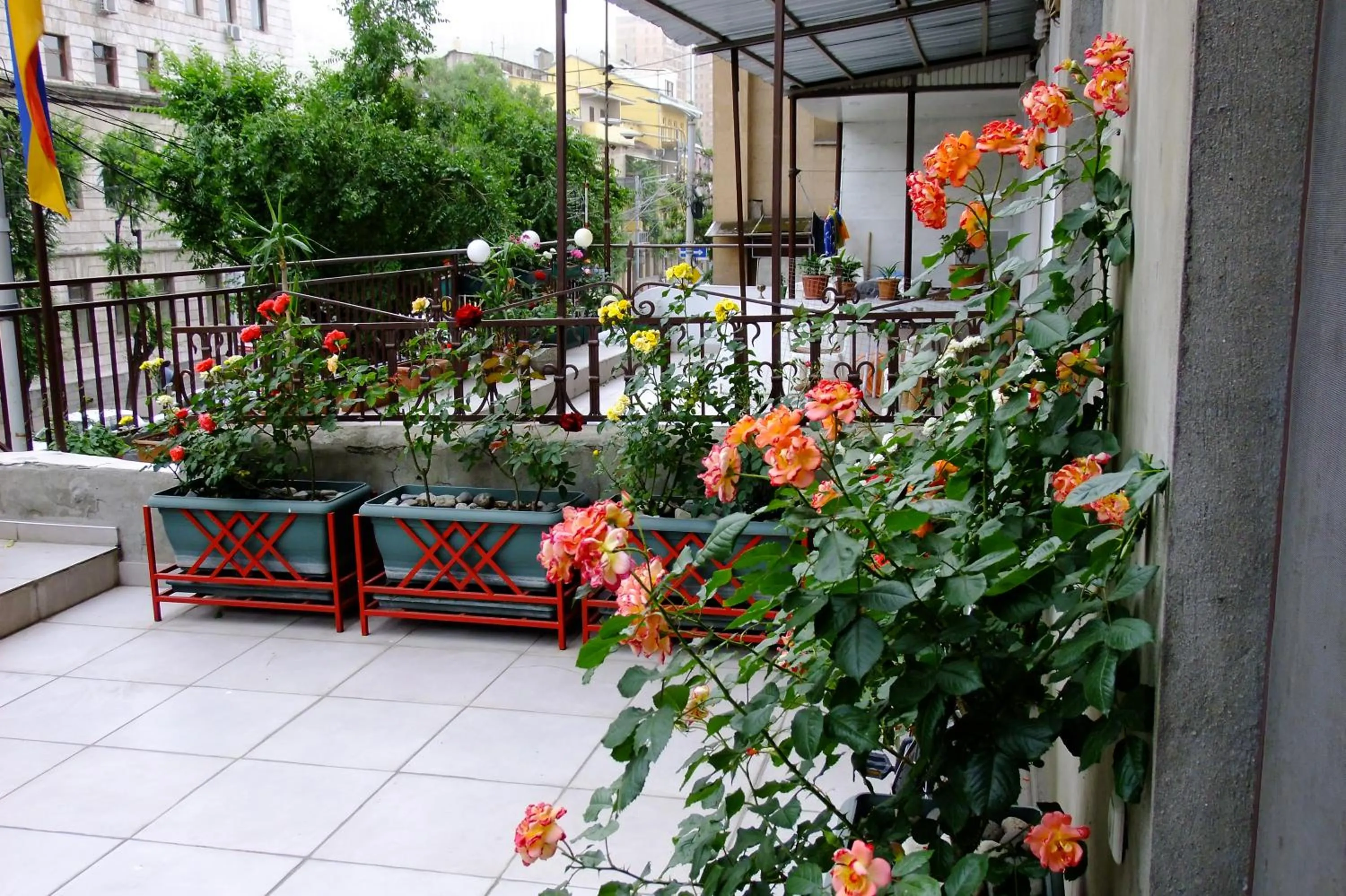 Garden in Yerevan center apartment 5A