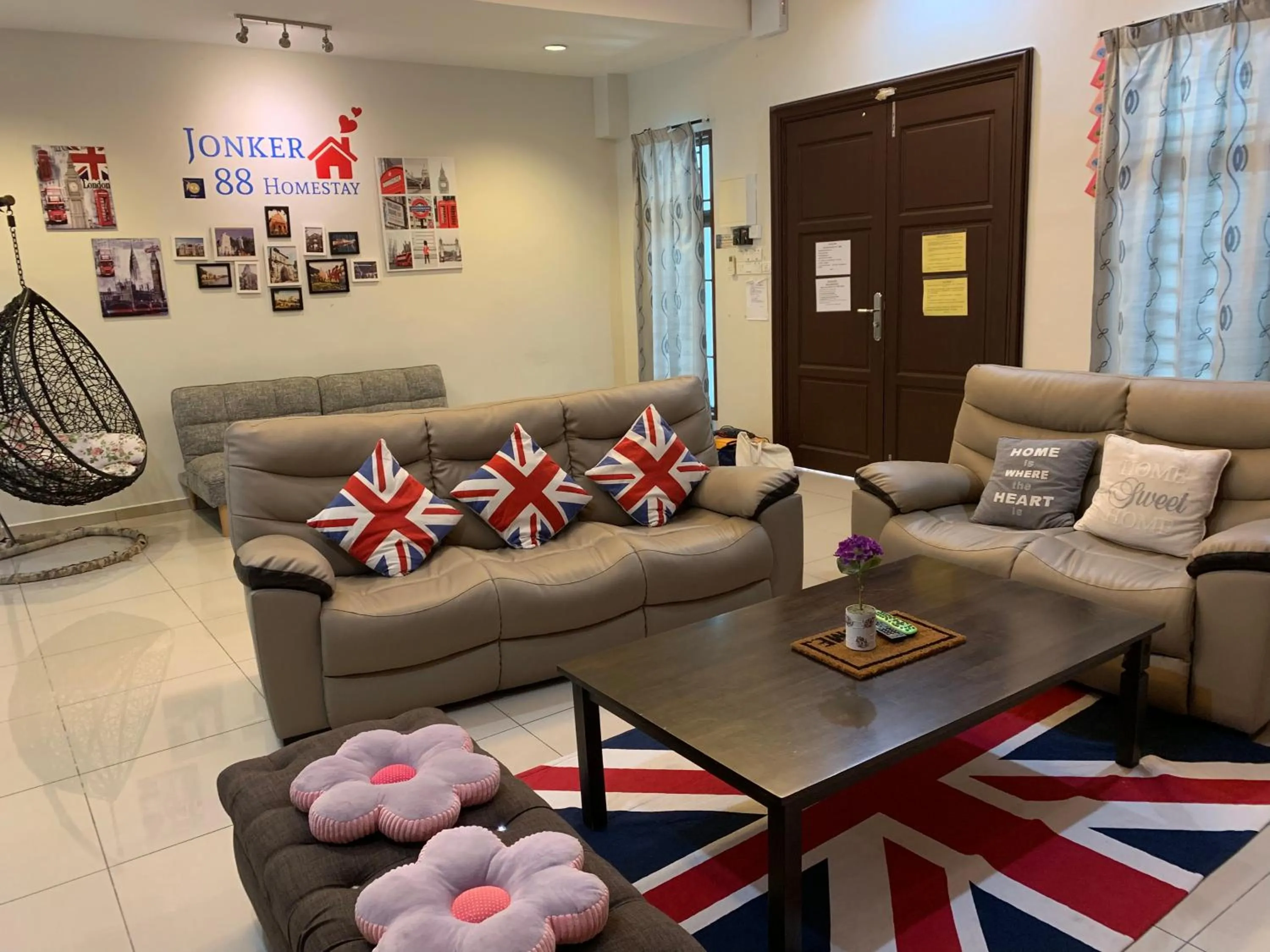 Living room in Jonker 88 Homestay Melaka
