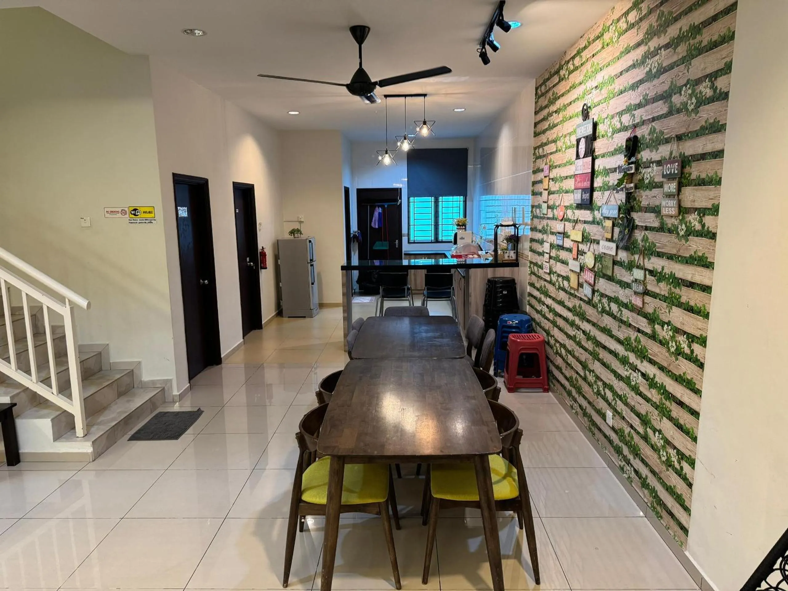 Dining area in Jonker 88 Homestay Melaka