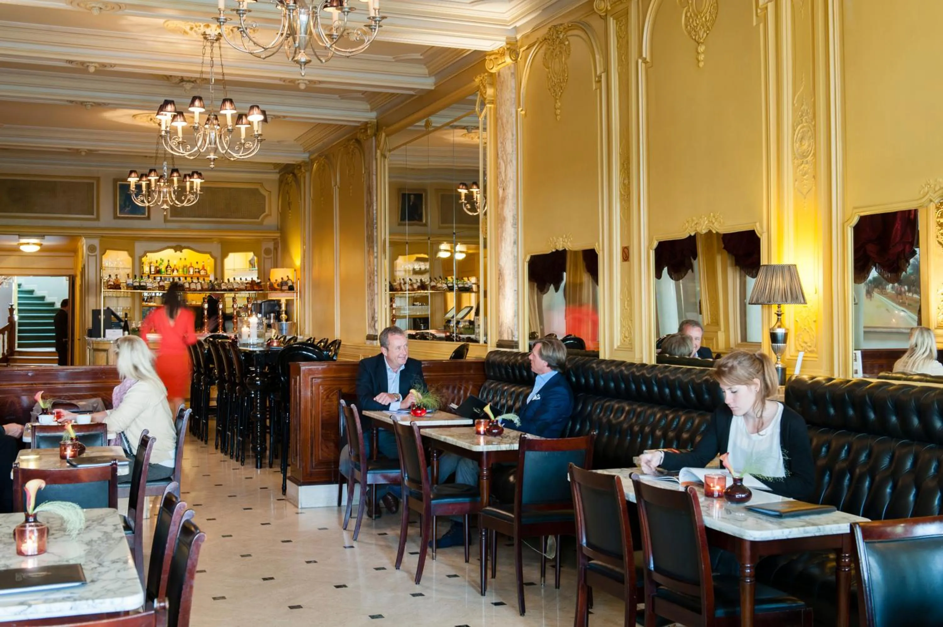 Restaurant/places to eat in Hotel Damier Kortrijk