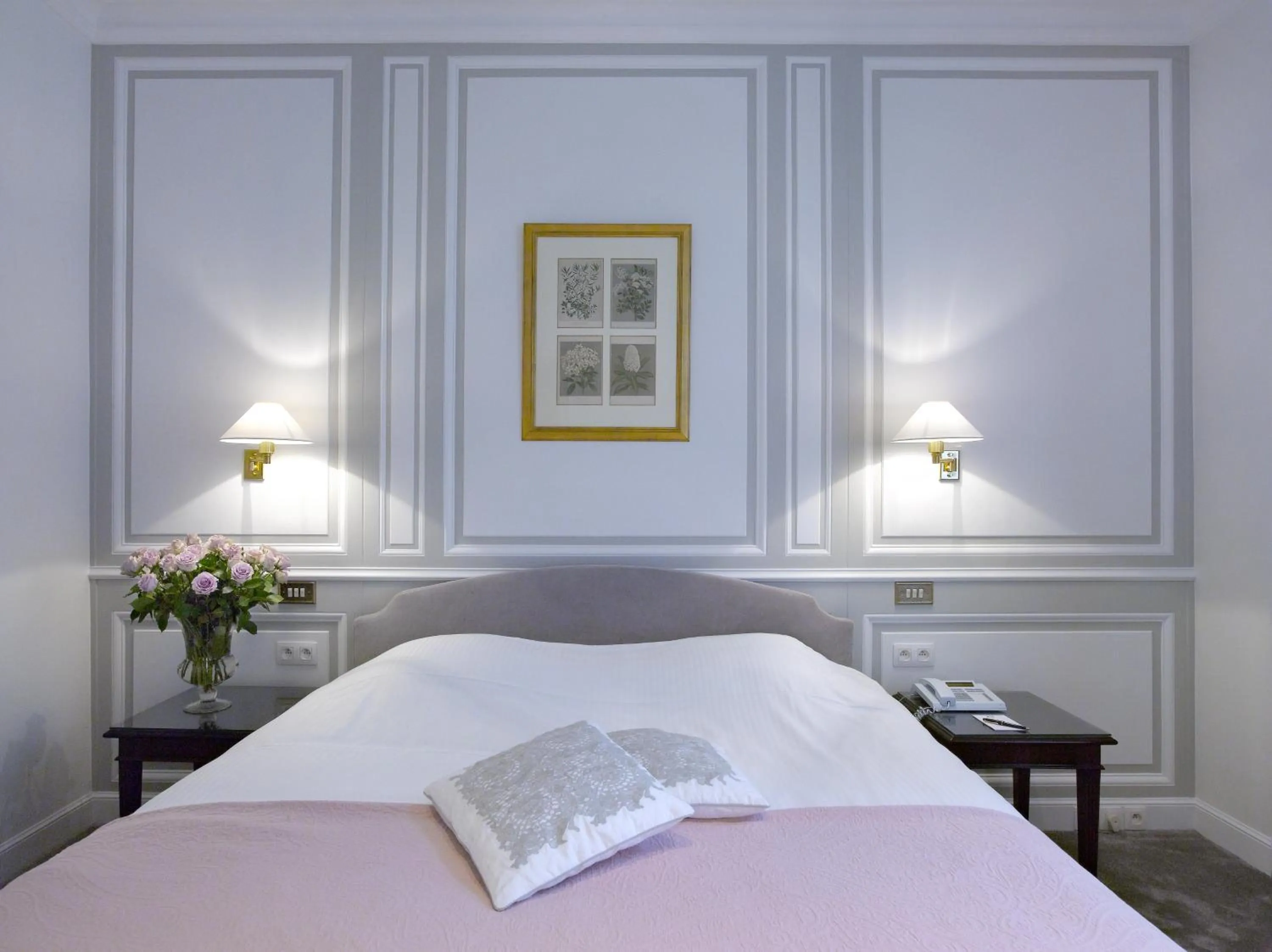 Bed in Hotel Damier Kortrijk