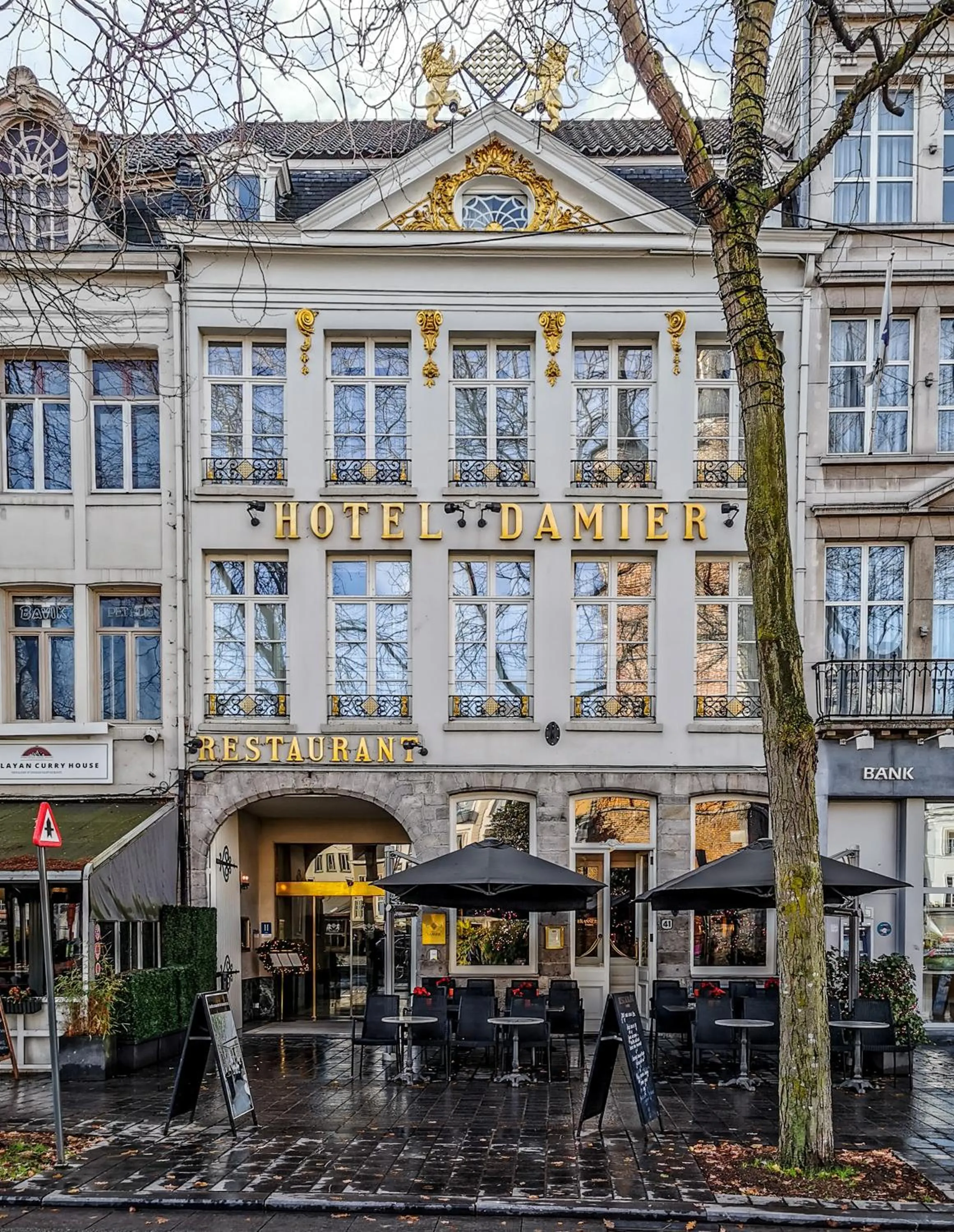 Property building in Hotel Damier Kortrijk