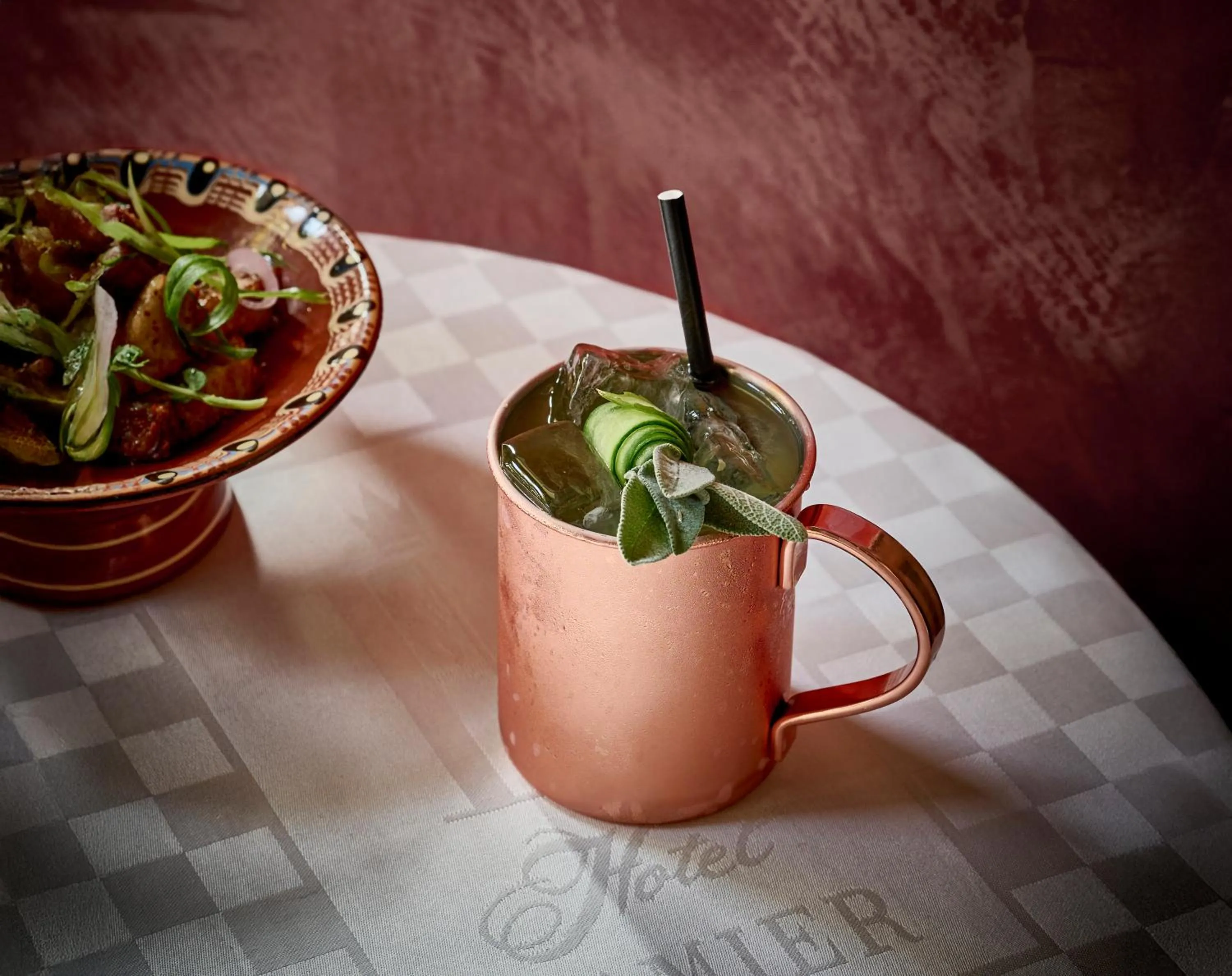 Food and drinks in Hotel Damier Kortrijk