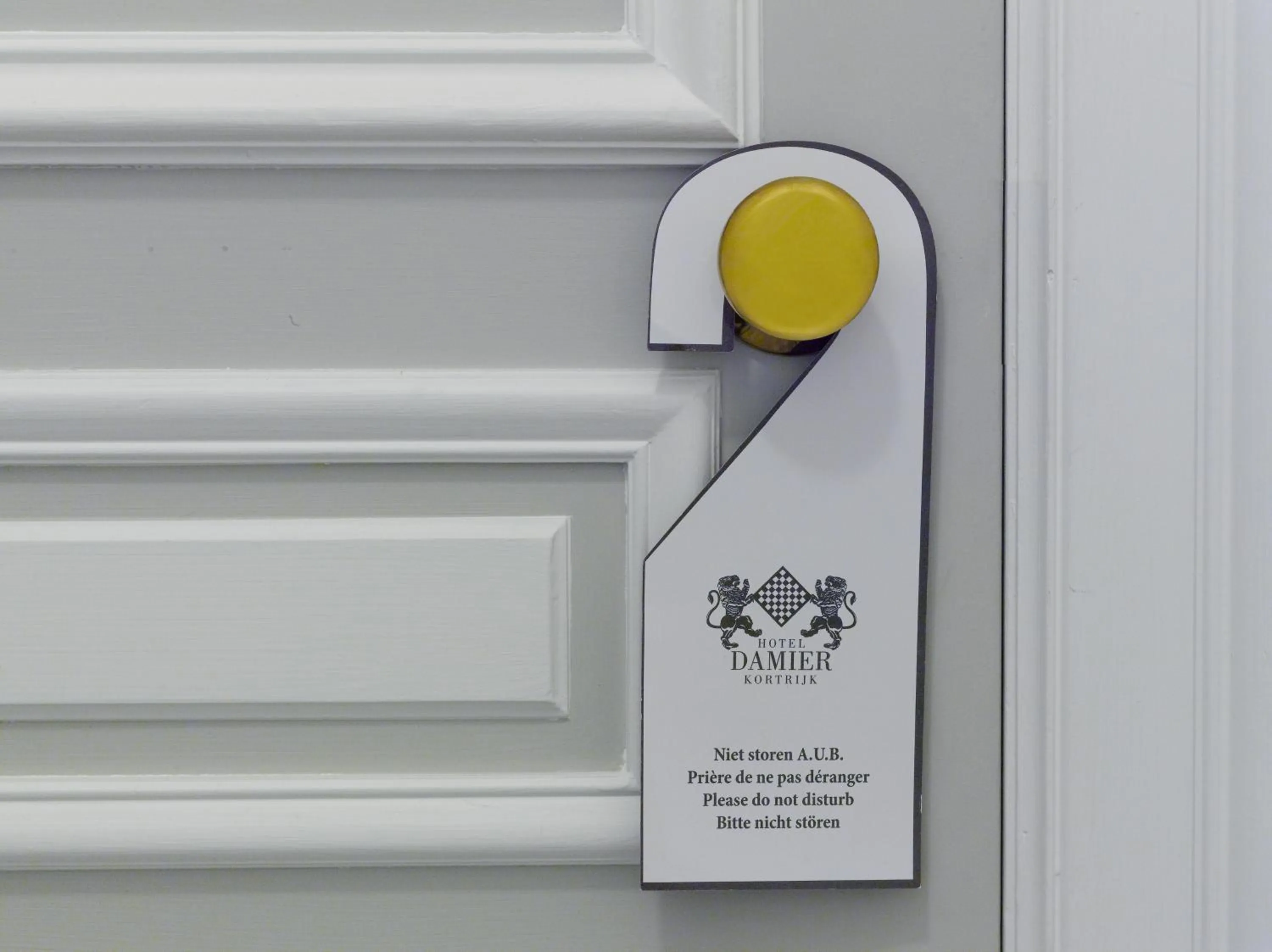 Decorative detail in Hotel Damier Kortrijk