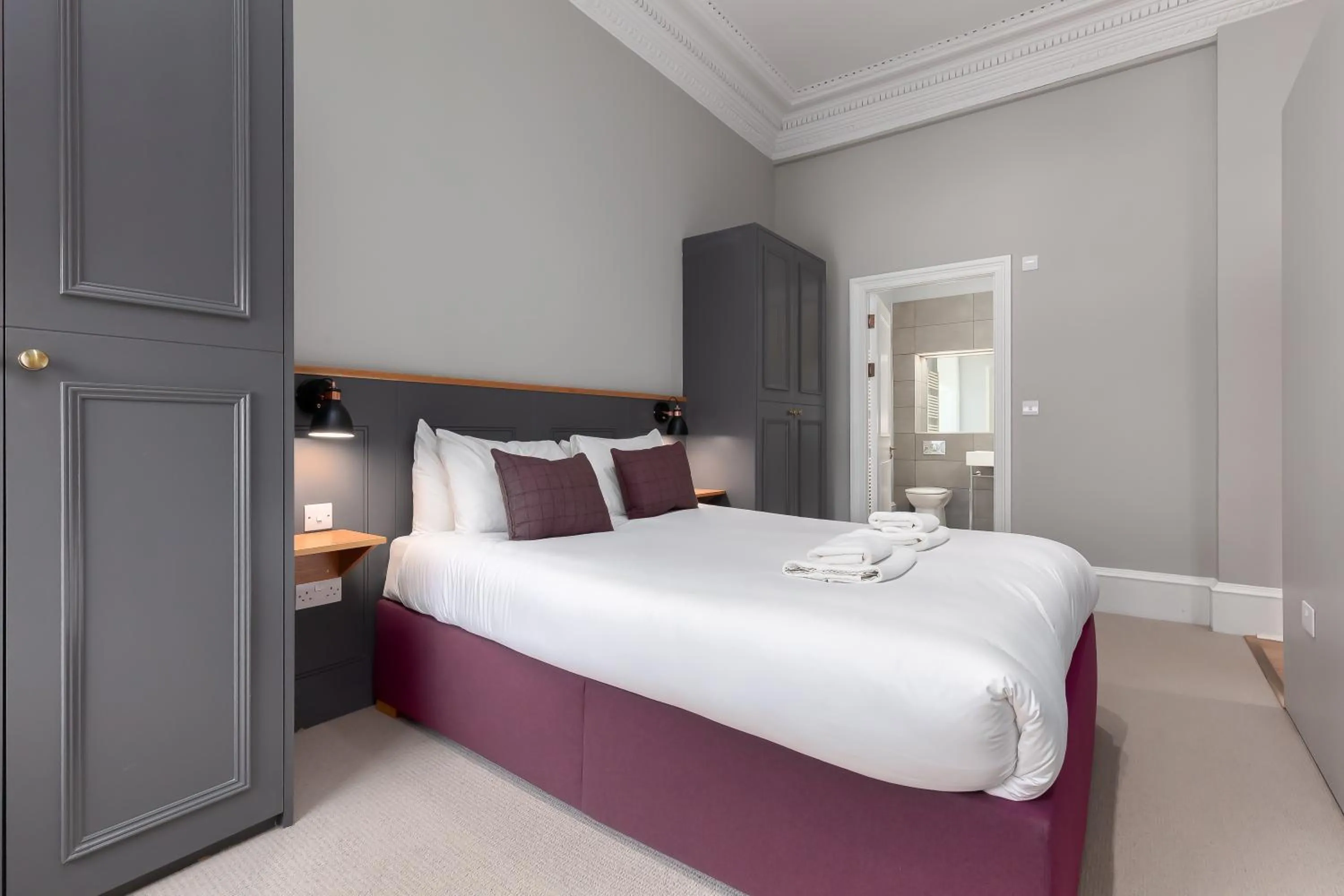 Bed in Destiny Scotland - Distillers House