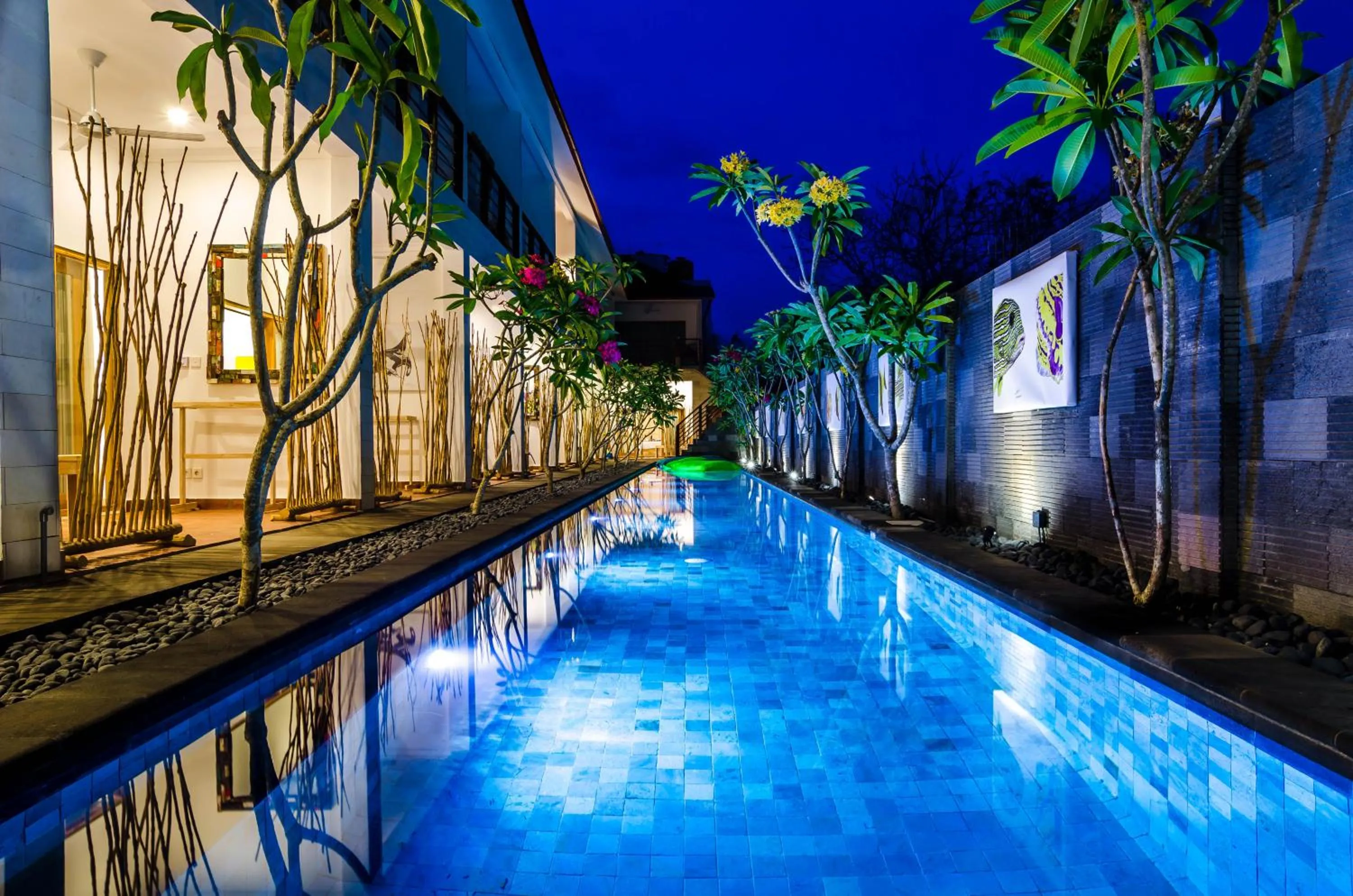 Property building in Blue Marlin Dive Resort Trawangan