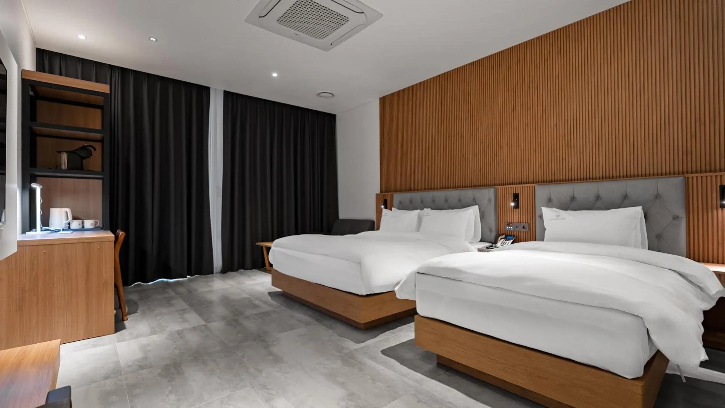 Bed in Hotel Schweizer Dorf Cheonan