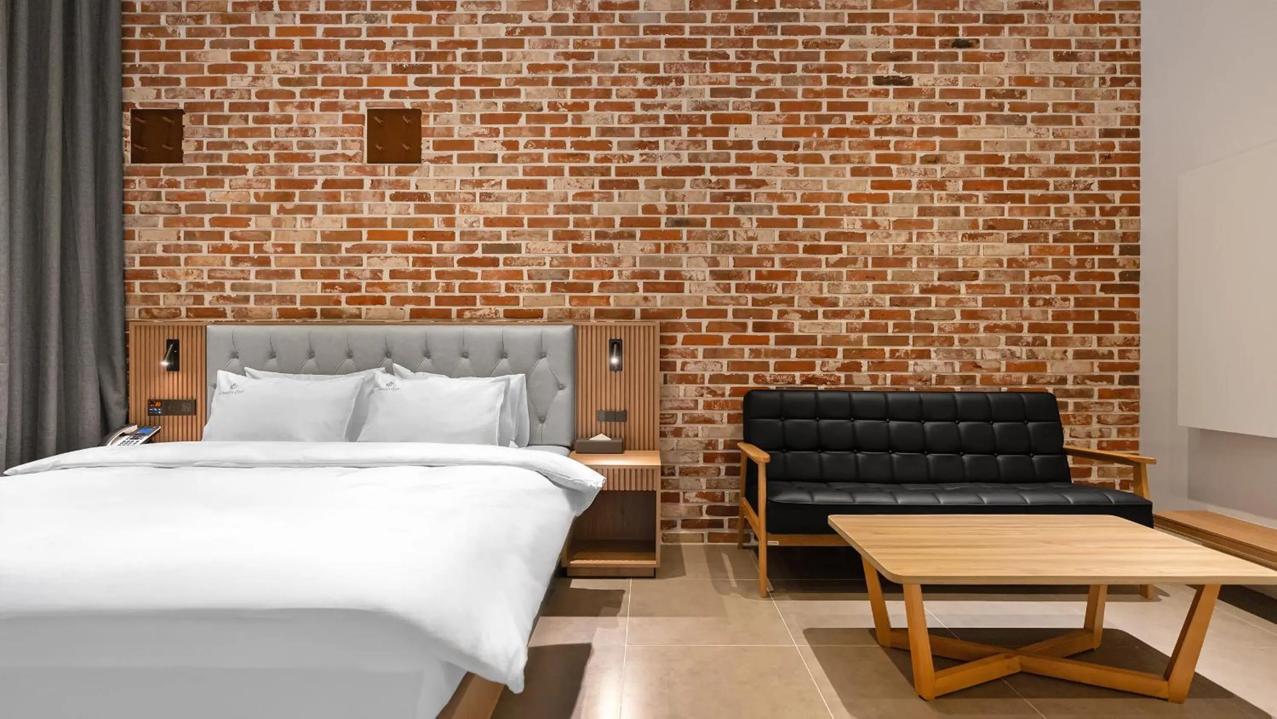 Bed in Hotel Schweizer Dorf Cheonan