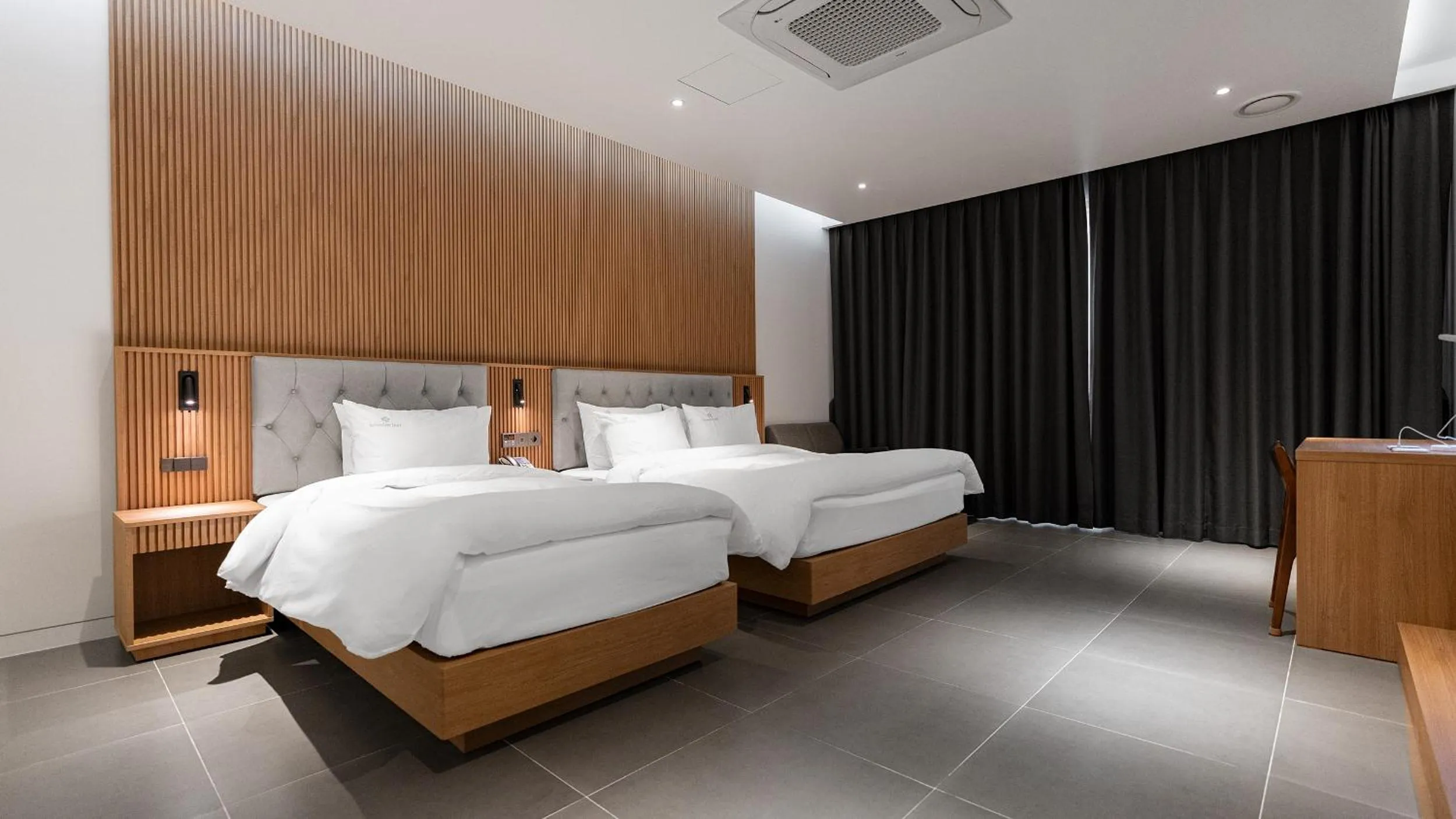 Bed in Hotel Schweizer Dorf Cheonan