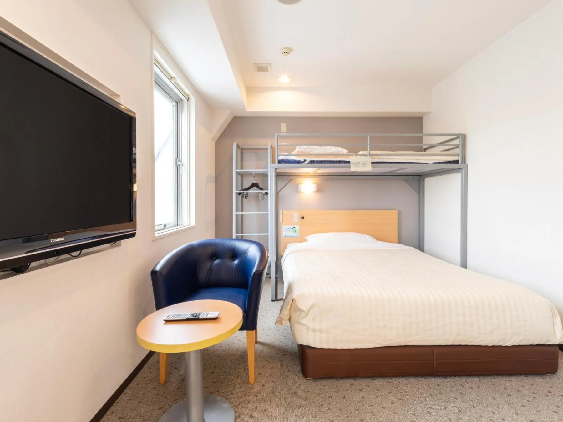 Bed in Super Hotel Ueno-Okachimachi