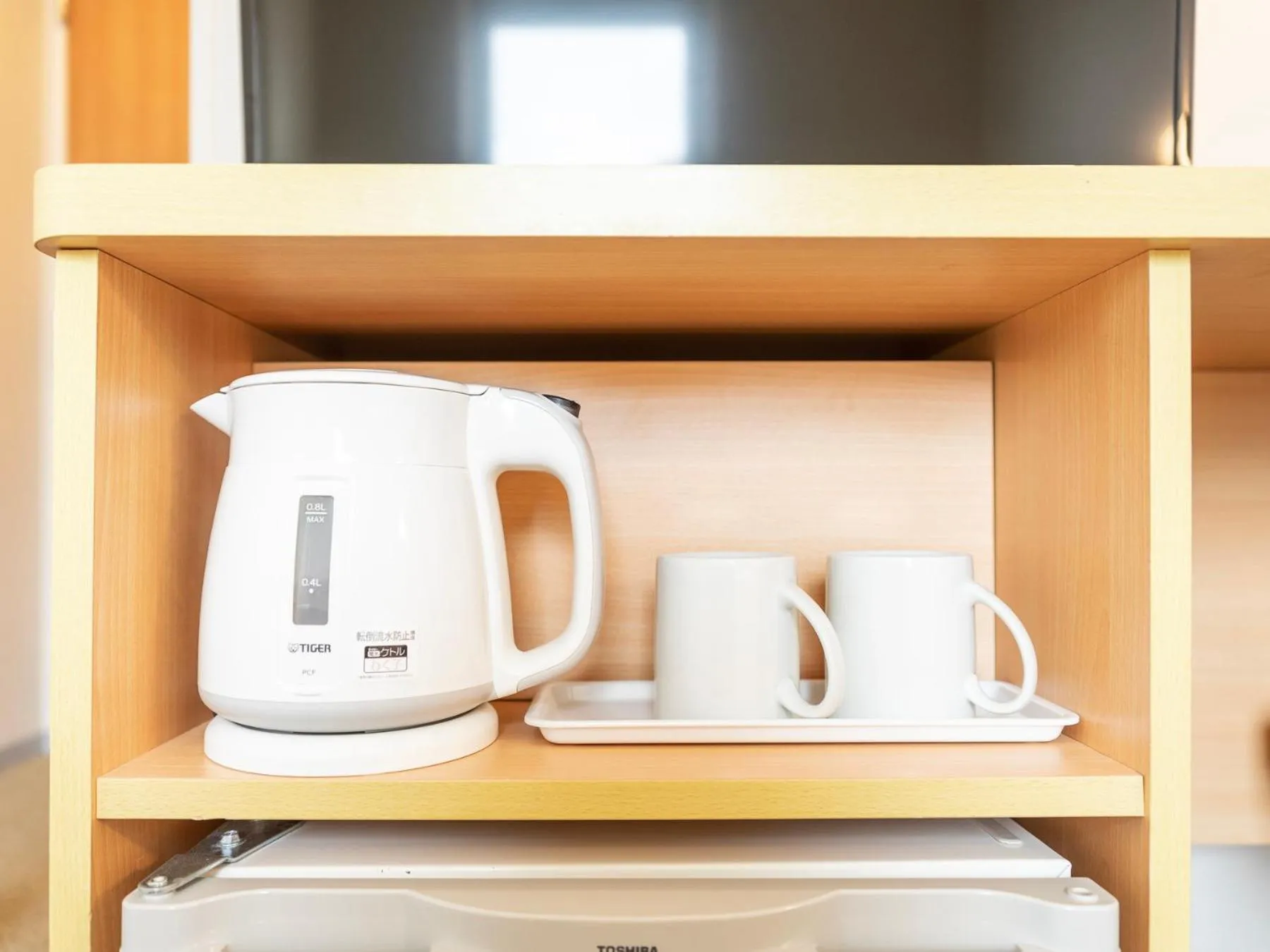 Photo of the whole room in Super Hotel Ueno-Okachimachi