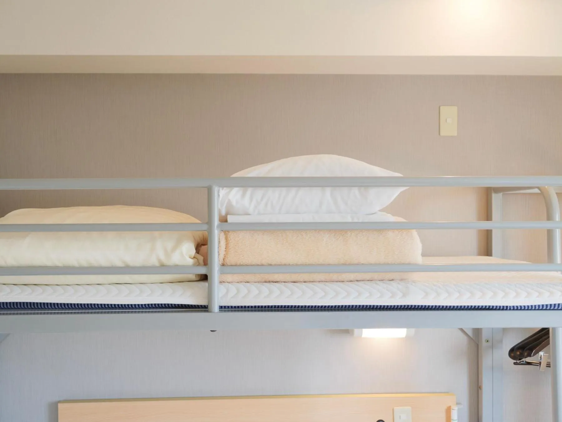 Bed in Super Hotel Ueno-Okachimachi