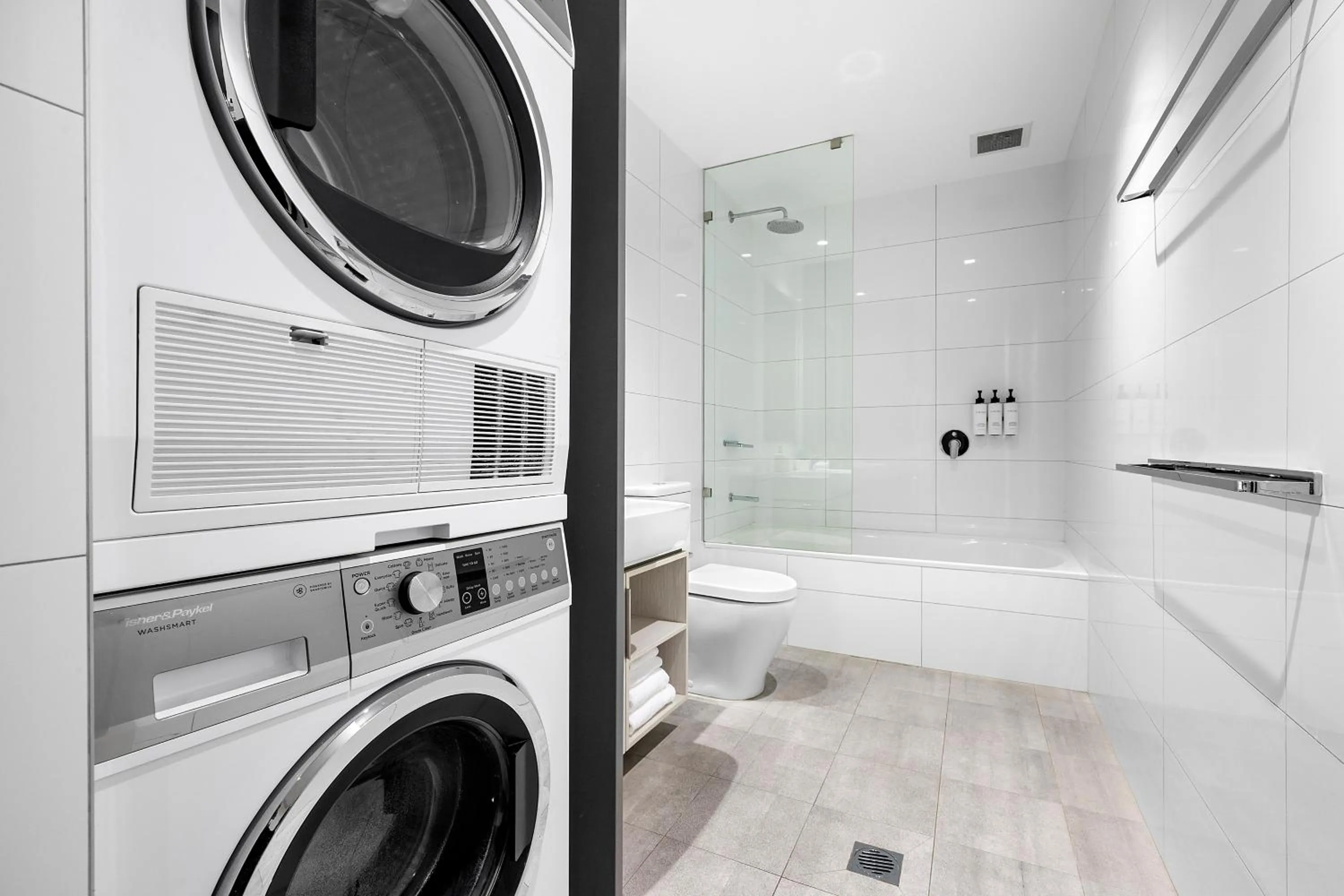 Shower in Quest Macquarie Park