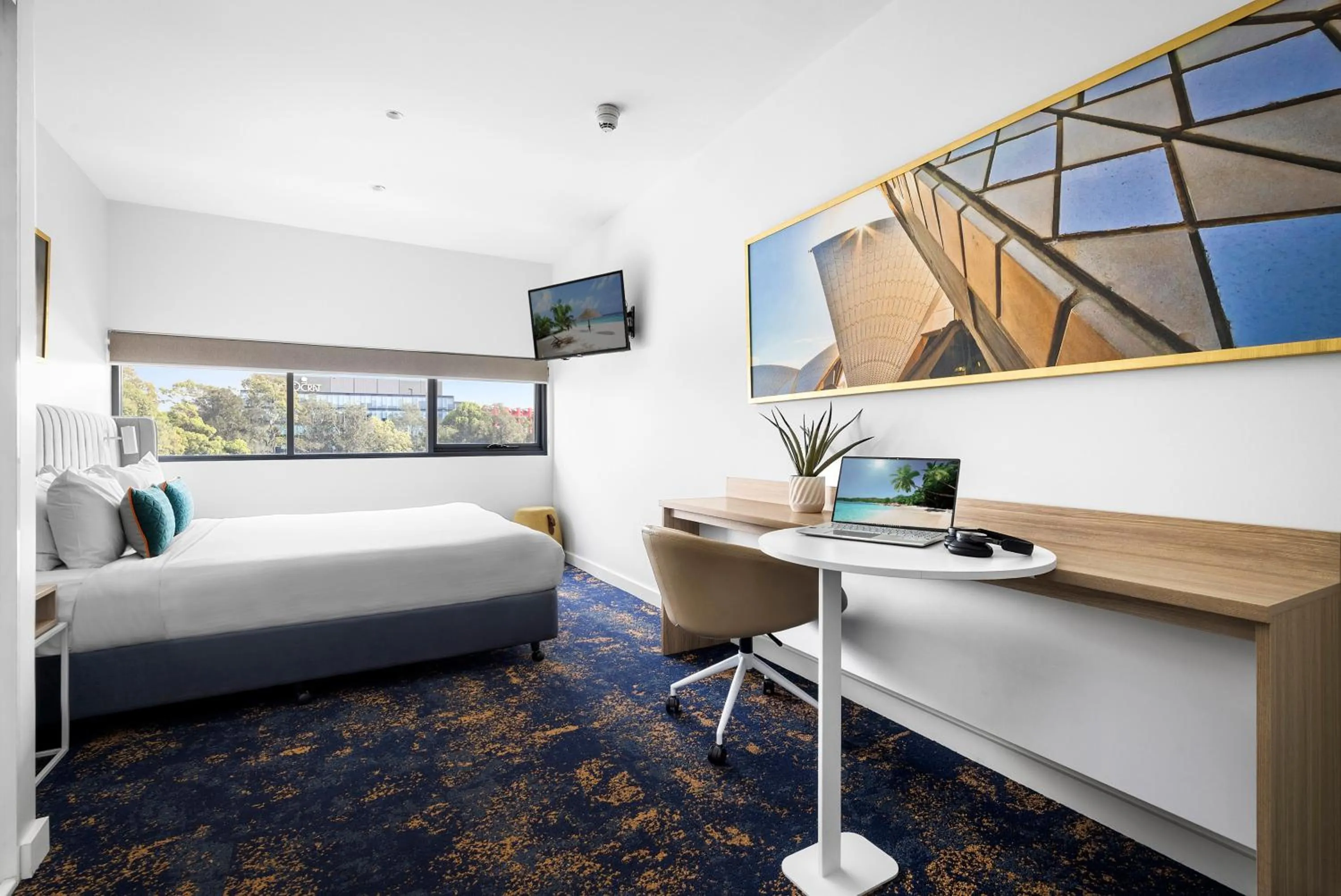 Bed in Quest Macquarie Park