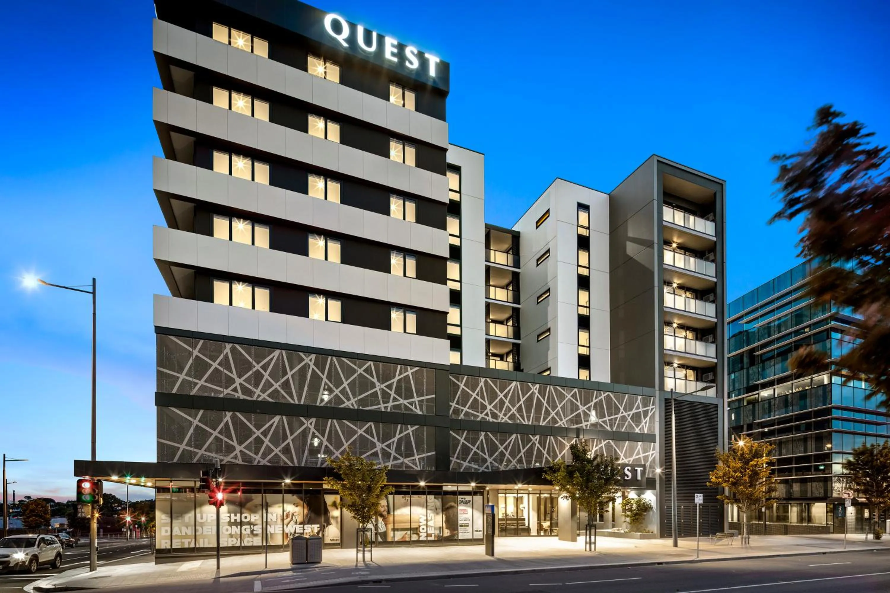 Facade/entrance in Quest Dandenong Central