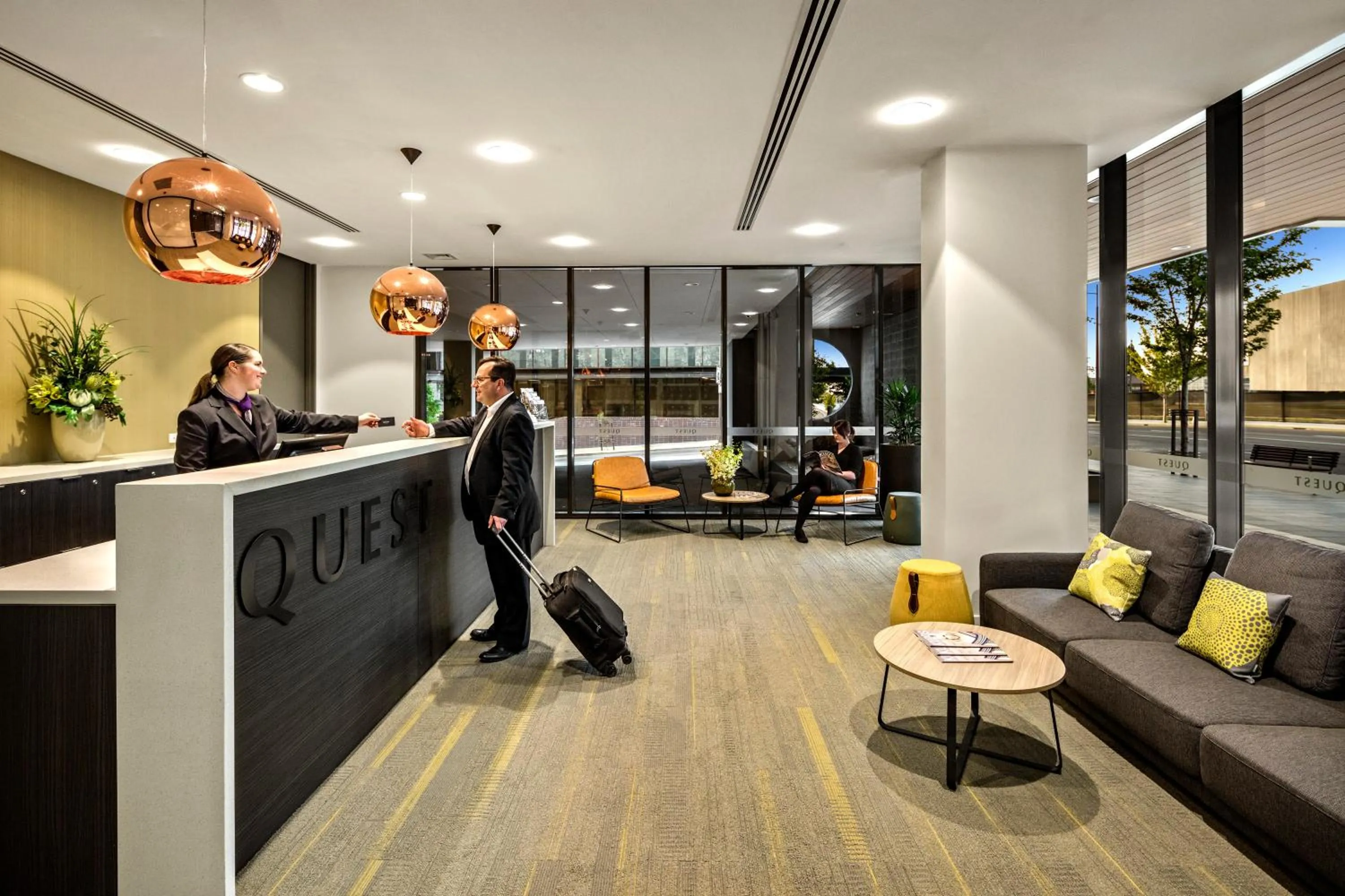 Lobby or reception in Quest Dandenong Central
