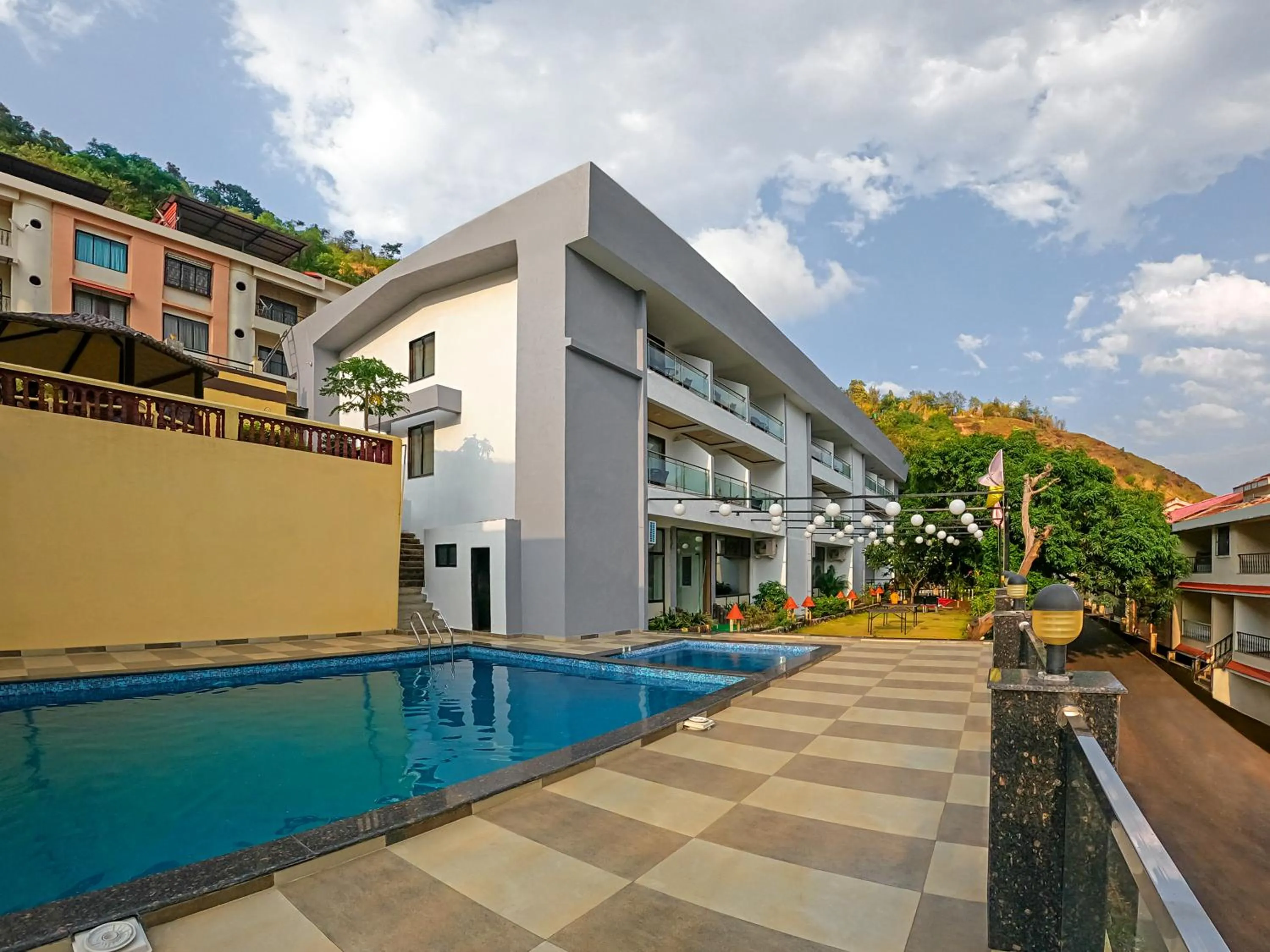 Pool view in Sterling Panchgani