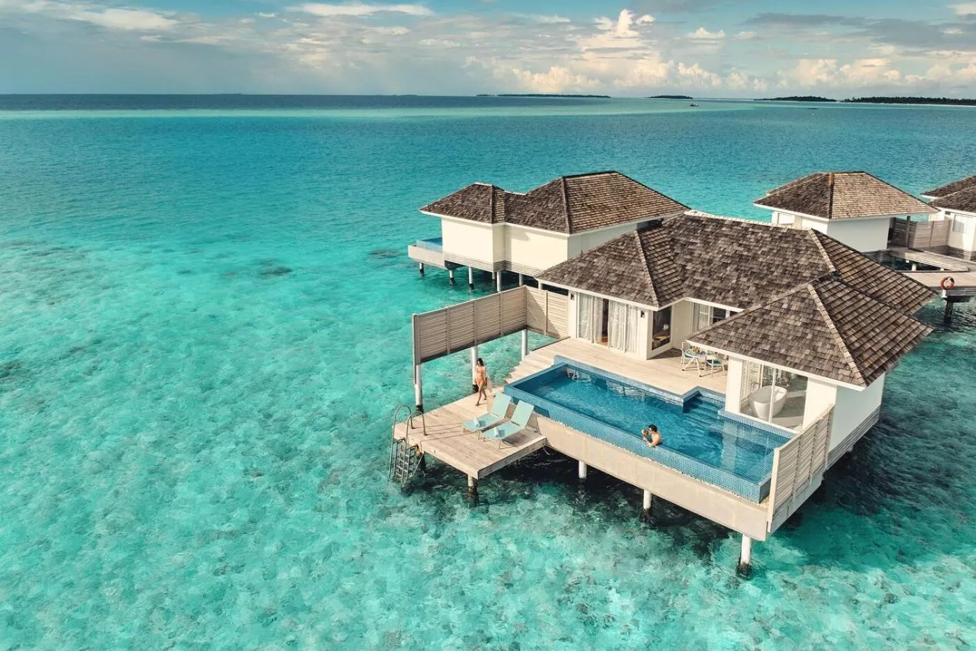 Bird's eye view in Kandima Maldives