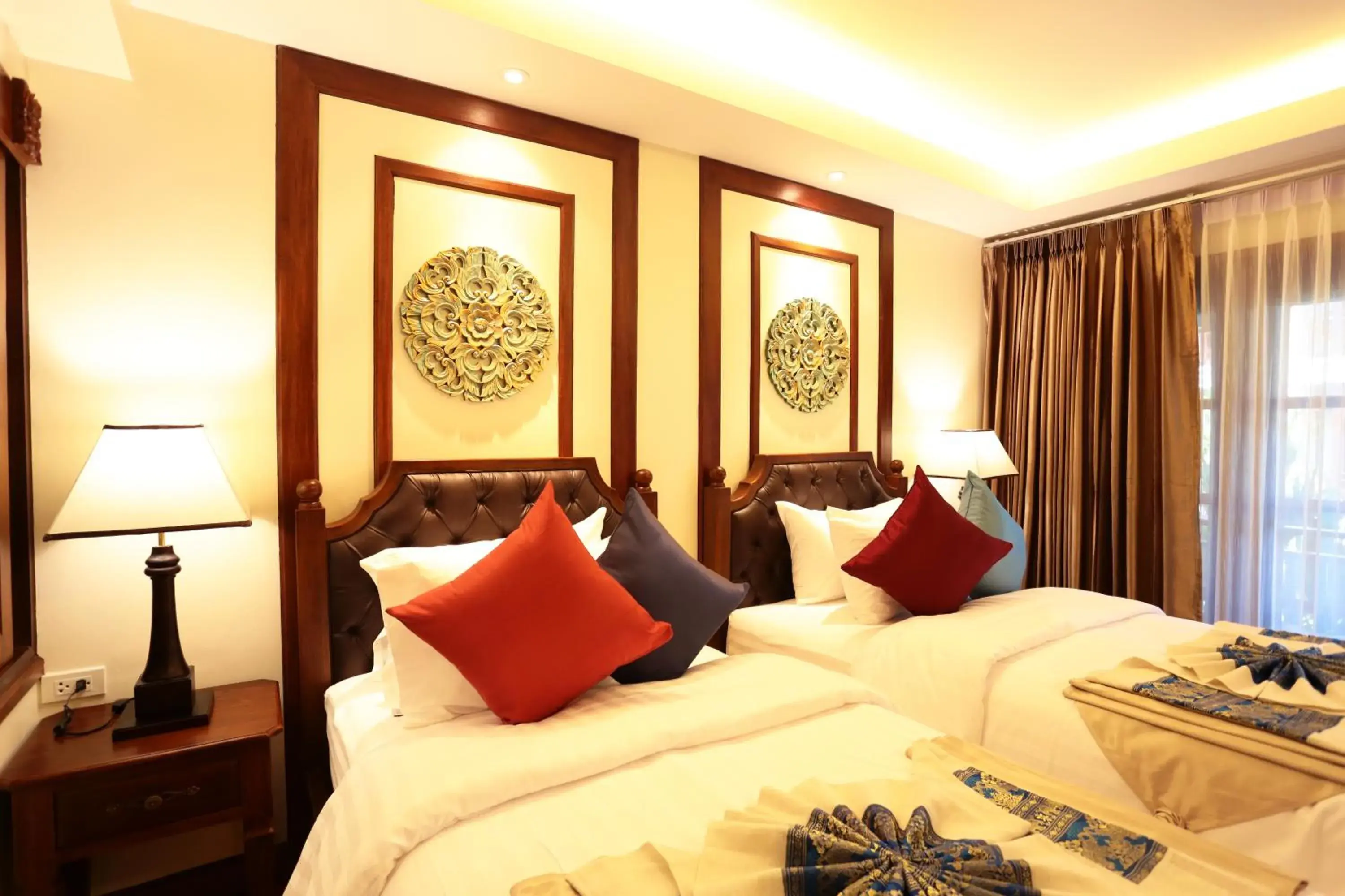 Bed in Viangluang Resort Bed in Viangluang Resort