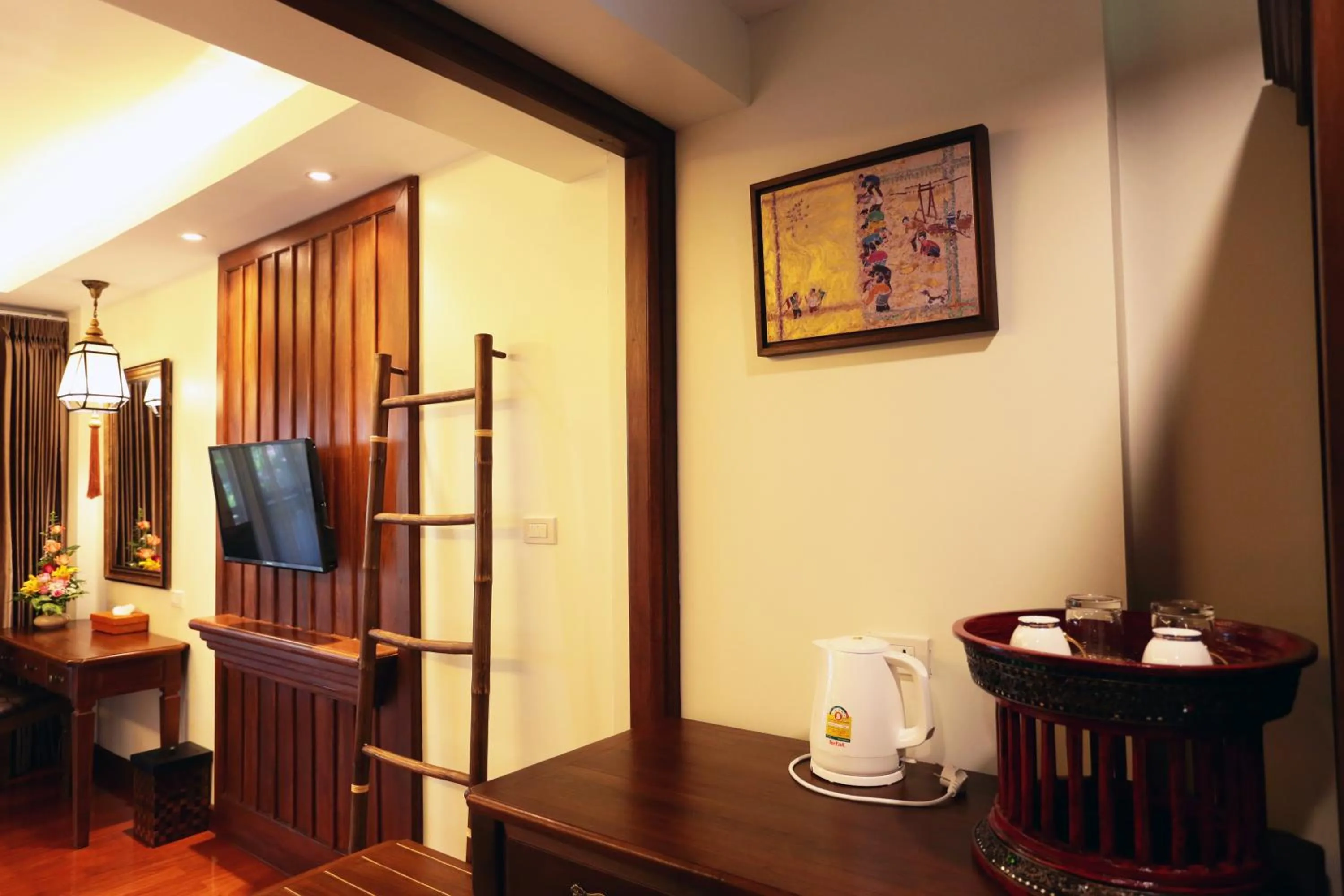 Coffee/tea facilities in Viangluang Resort