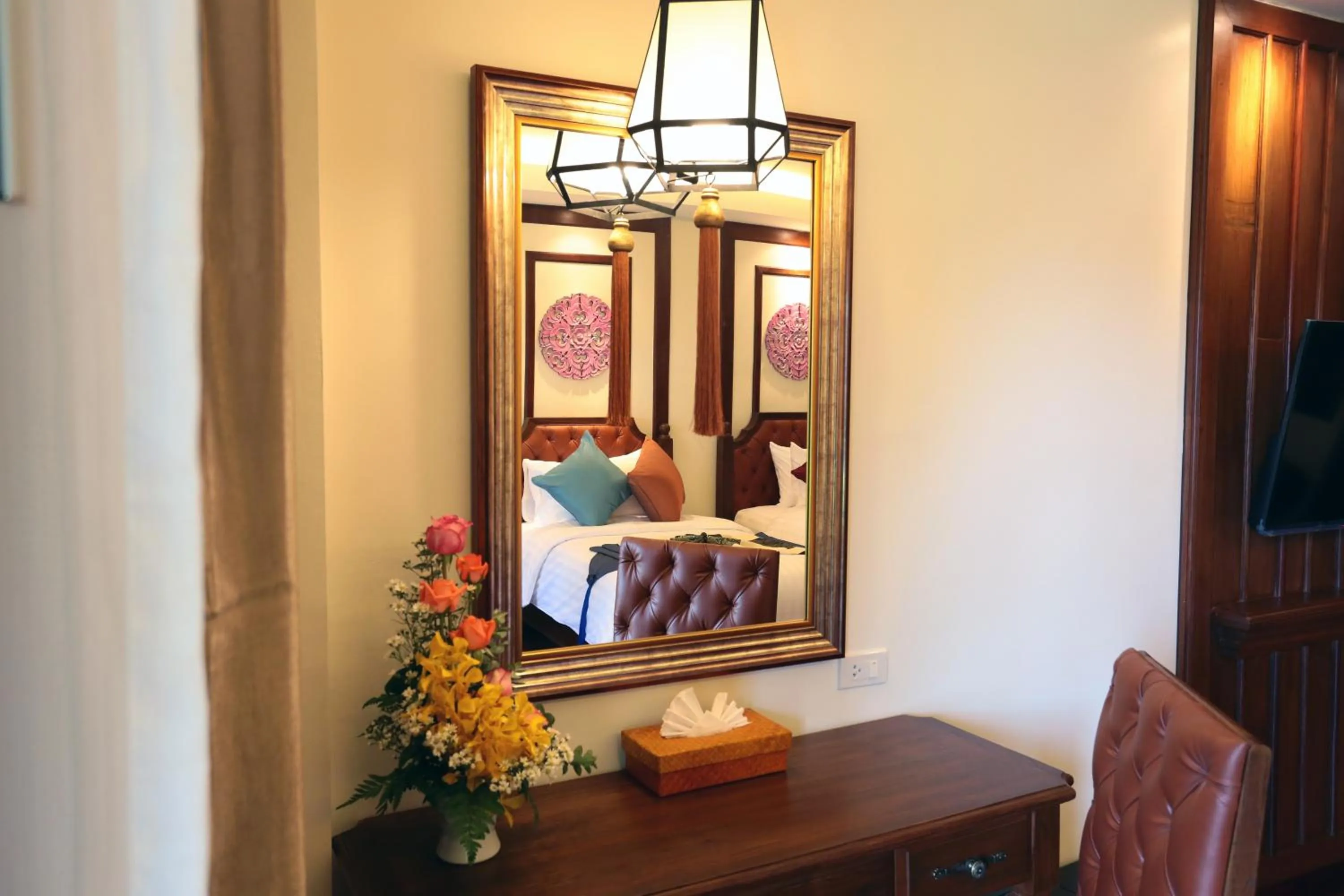 Decorative detail in Viangluang Resort