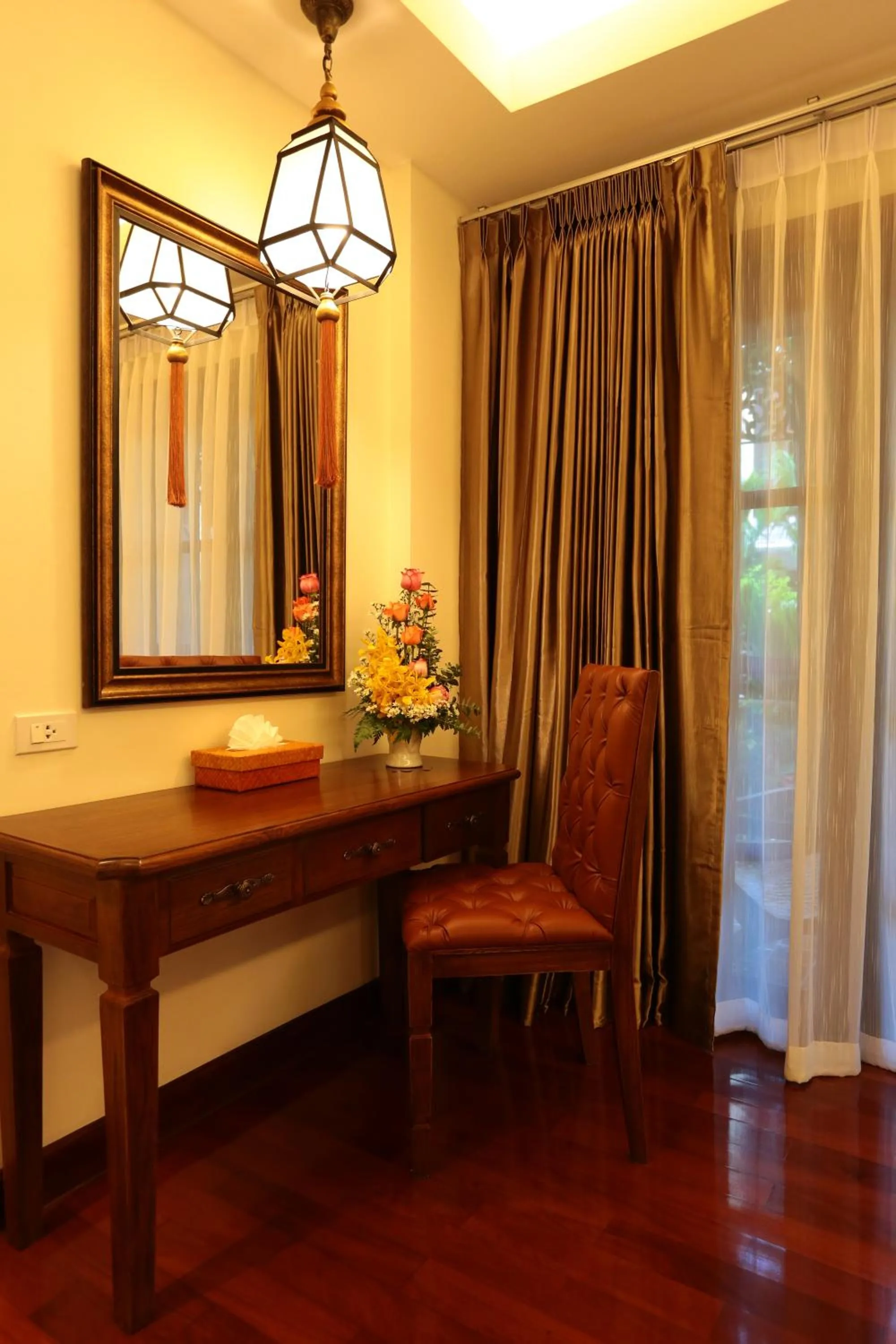 Decorative detail in Viangluang Resort