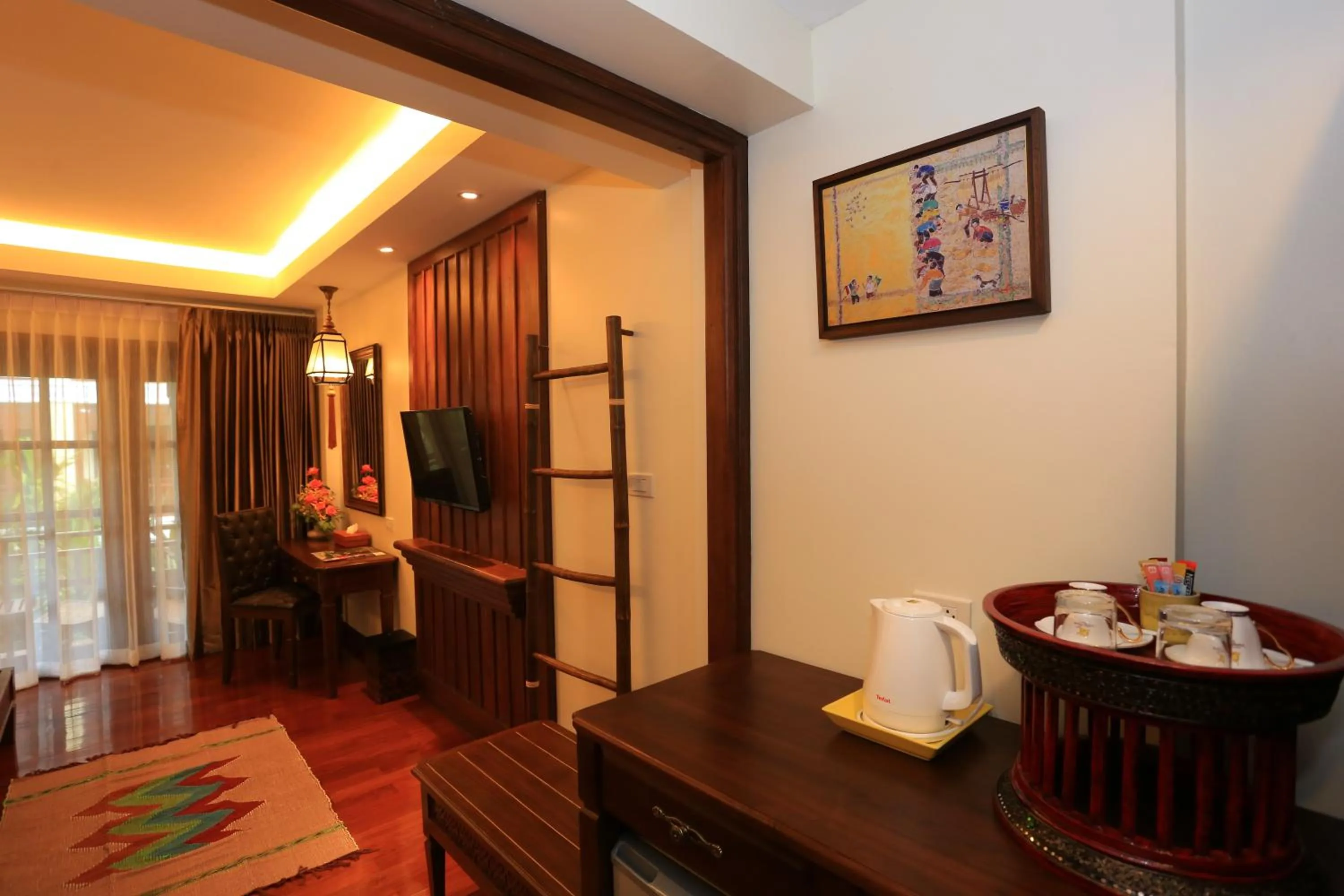 Coffee/tea facilities in Viangluang Resort