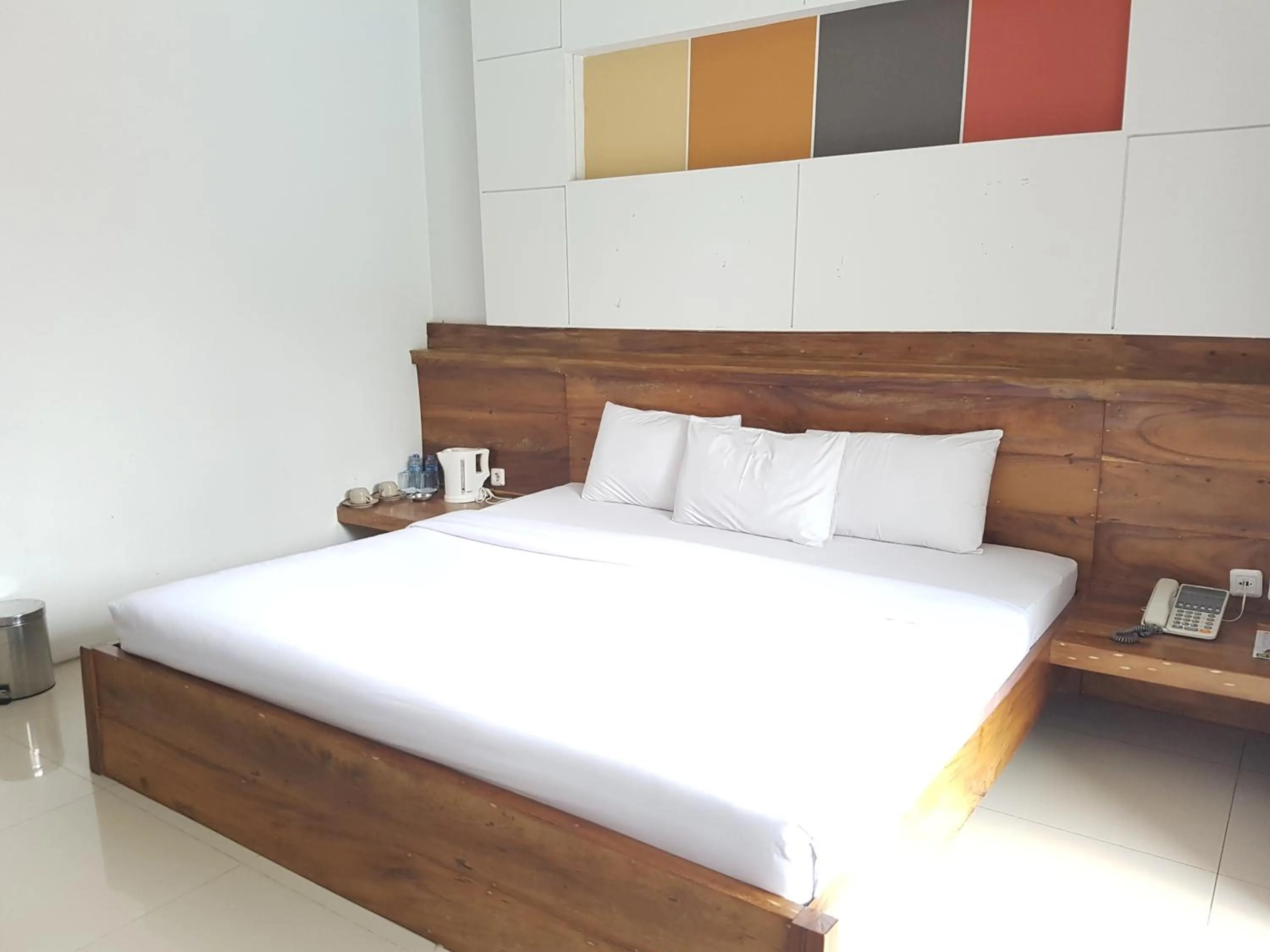 Bed in Hotel Ariandri Puncak