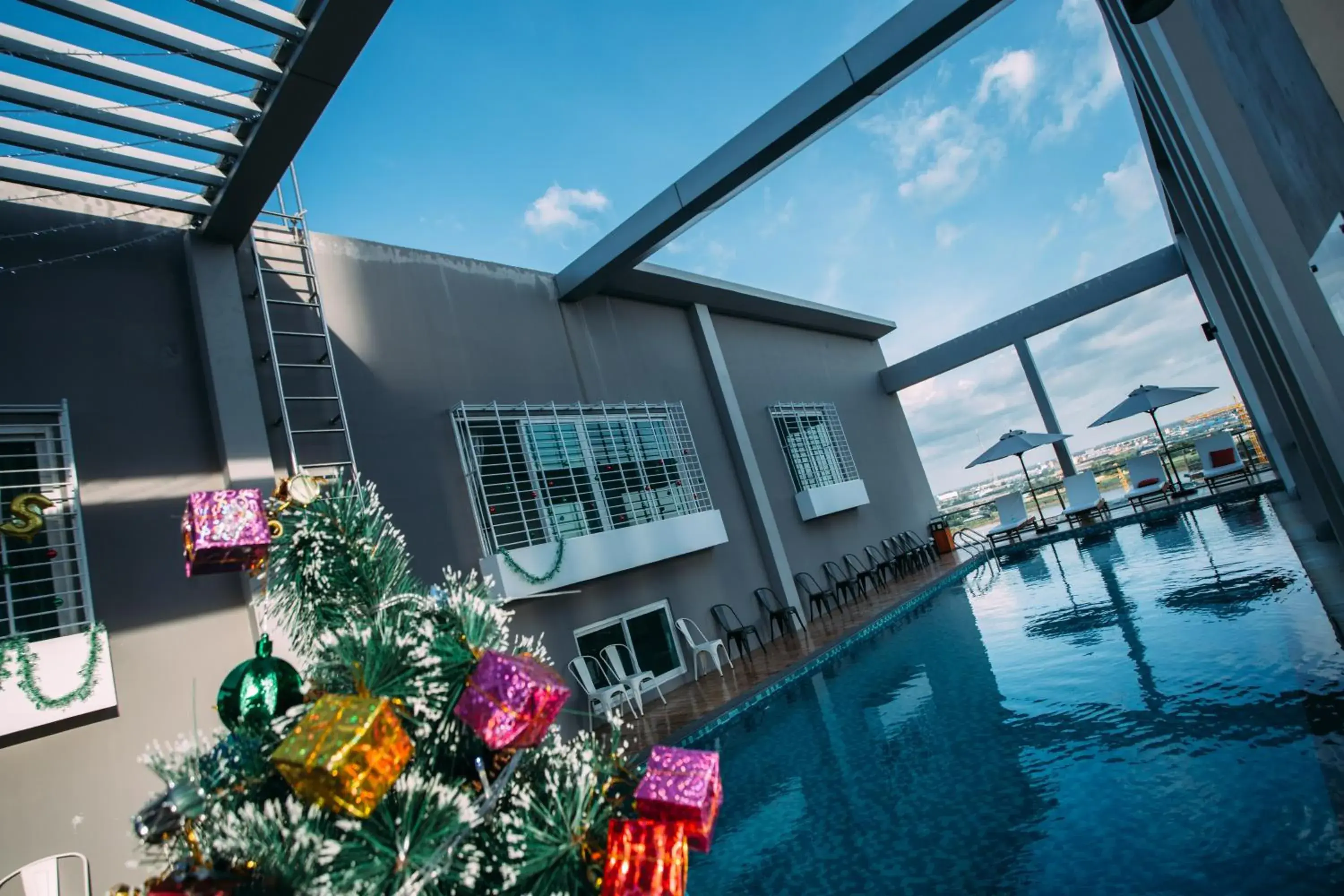 Swimming pool in CA&SA Serviced Apartment Swimming pool in CA&SA Serviced Apartment