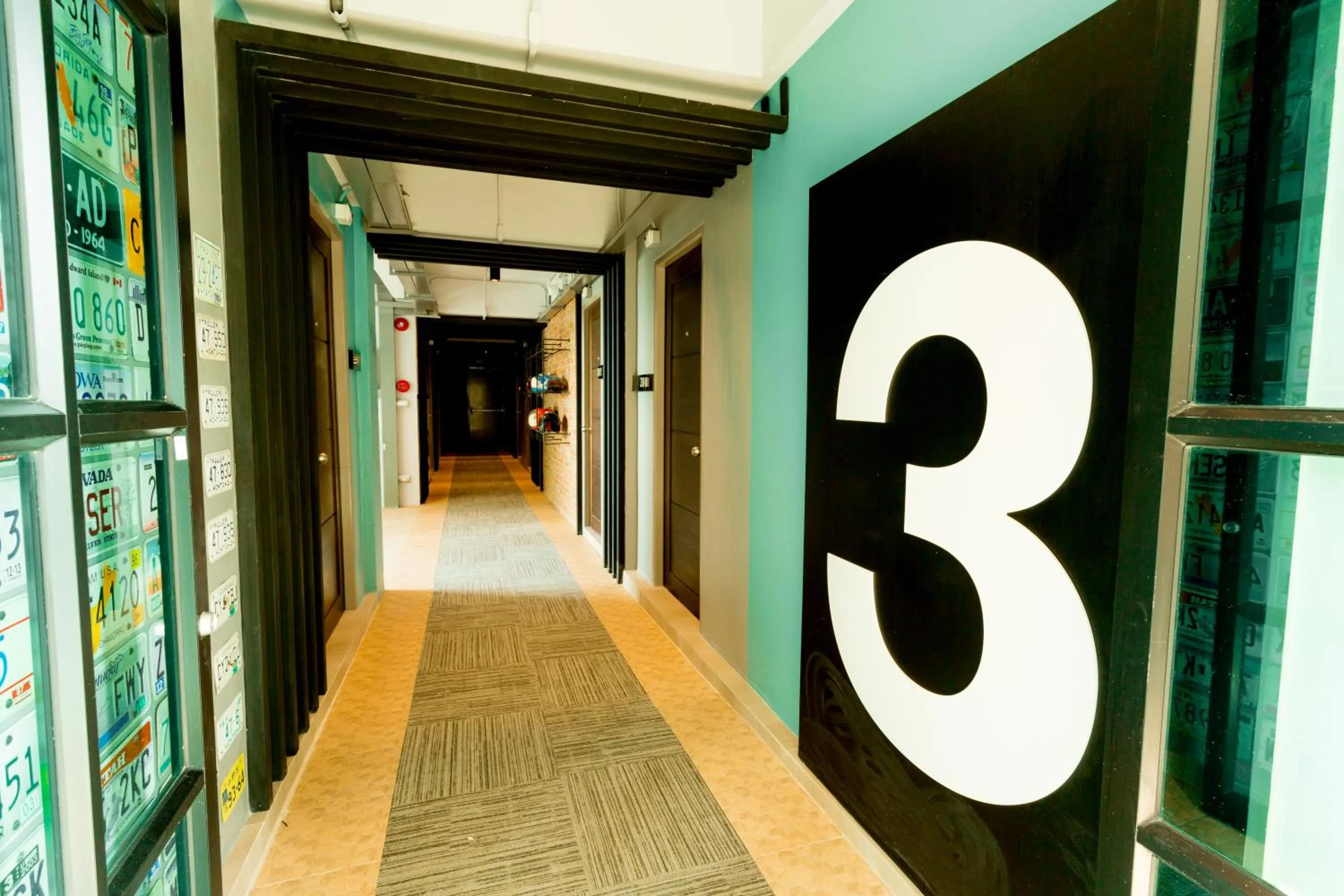 Decorative detail in Qoo Hotel