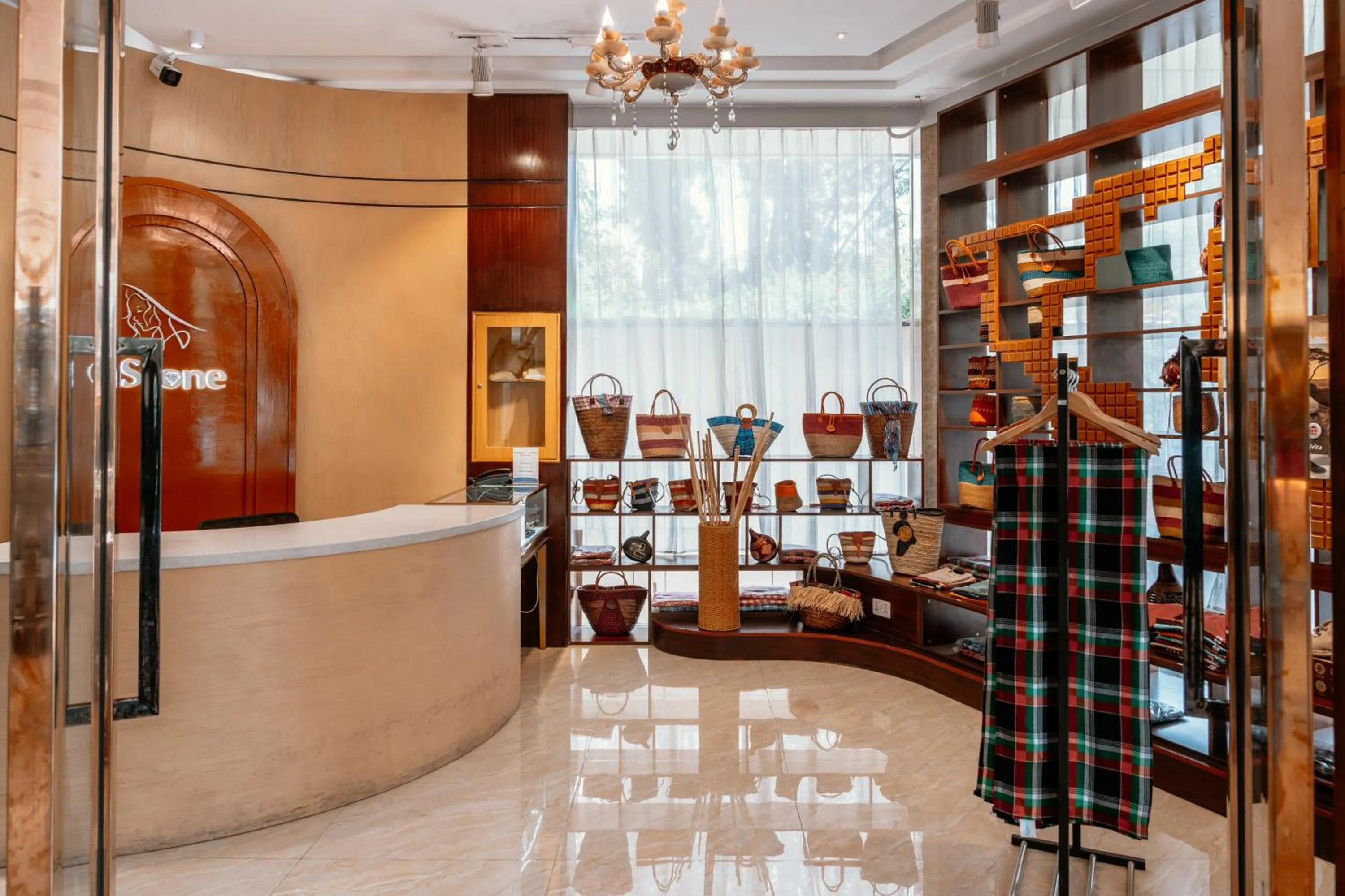 Shopping Area in Swiss Lenana Mount Hotel