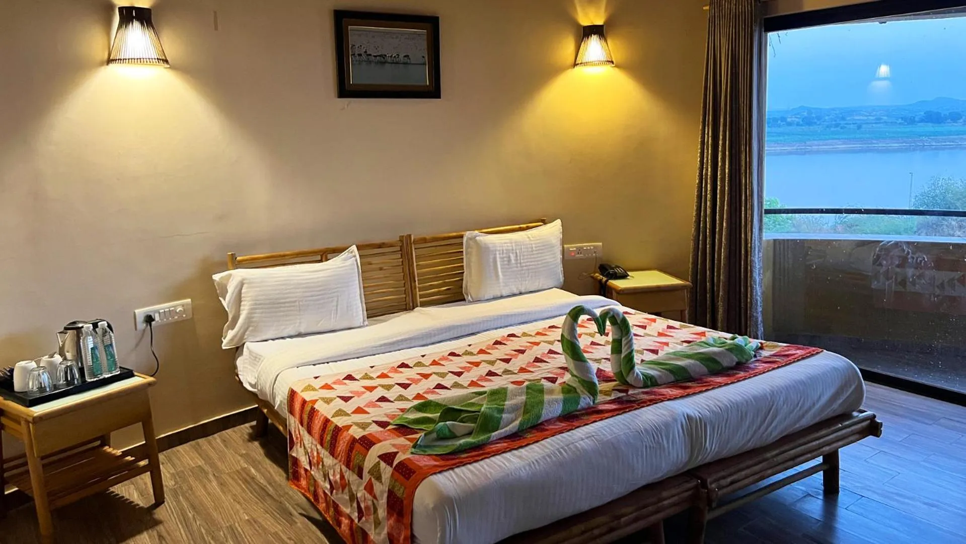 Bed in La Kamp Resort