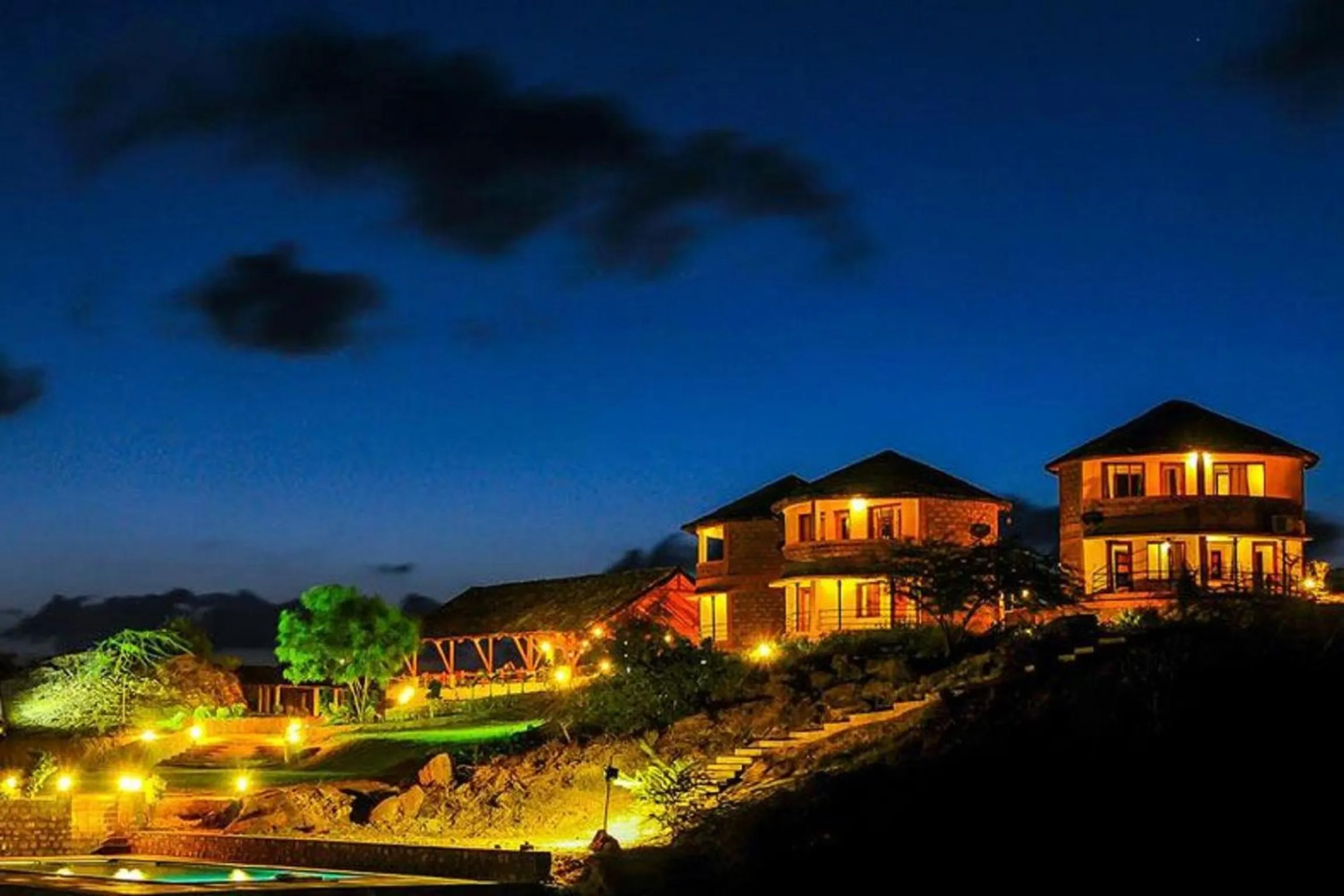 Facade/entrance in La Kamp Resort