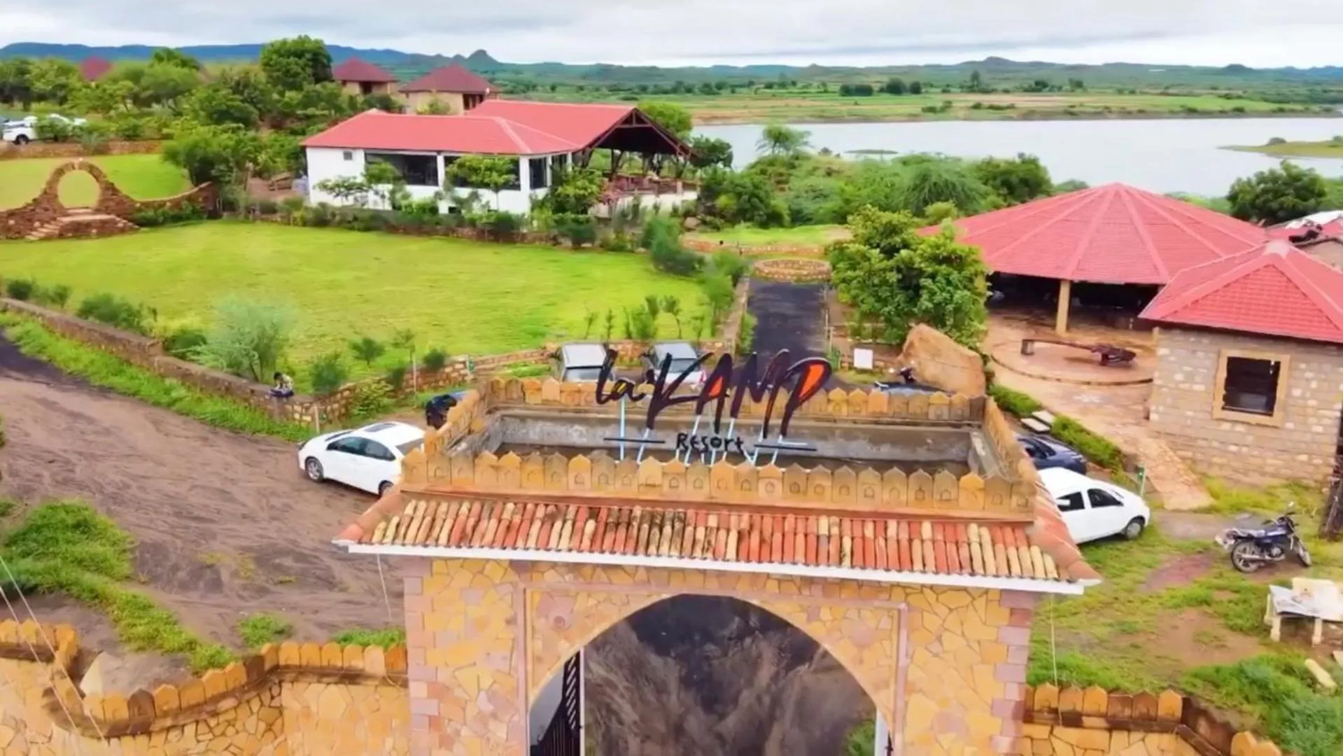 Bird's eye view in La Kamp Resort