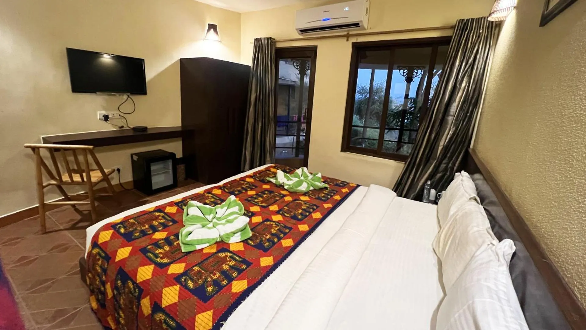 Bed in La Kamp Resort