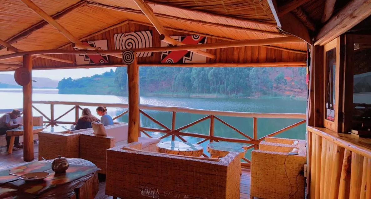 Restaurant/places to eat in Lake Bunyonyi Rock Resort