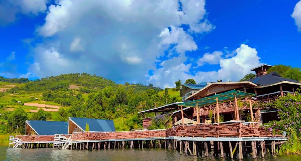 View (from property/room) in Lake Bunyonyi Rock Resort