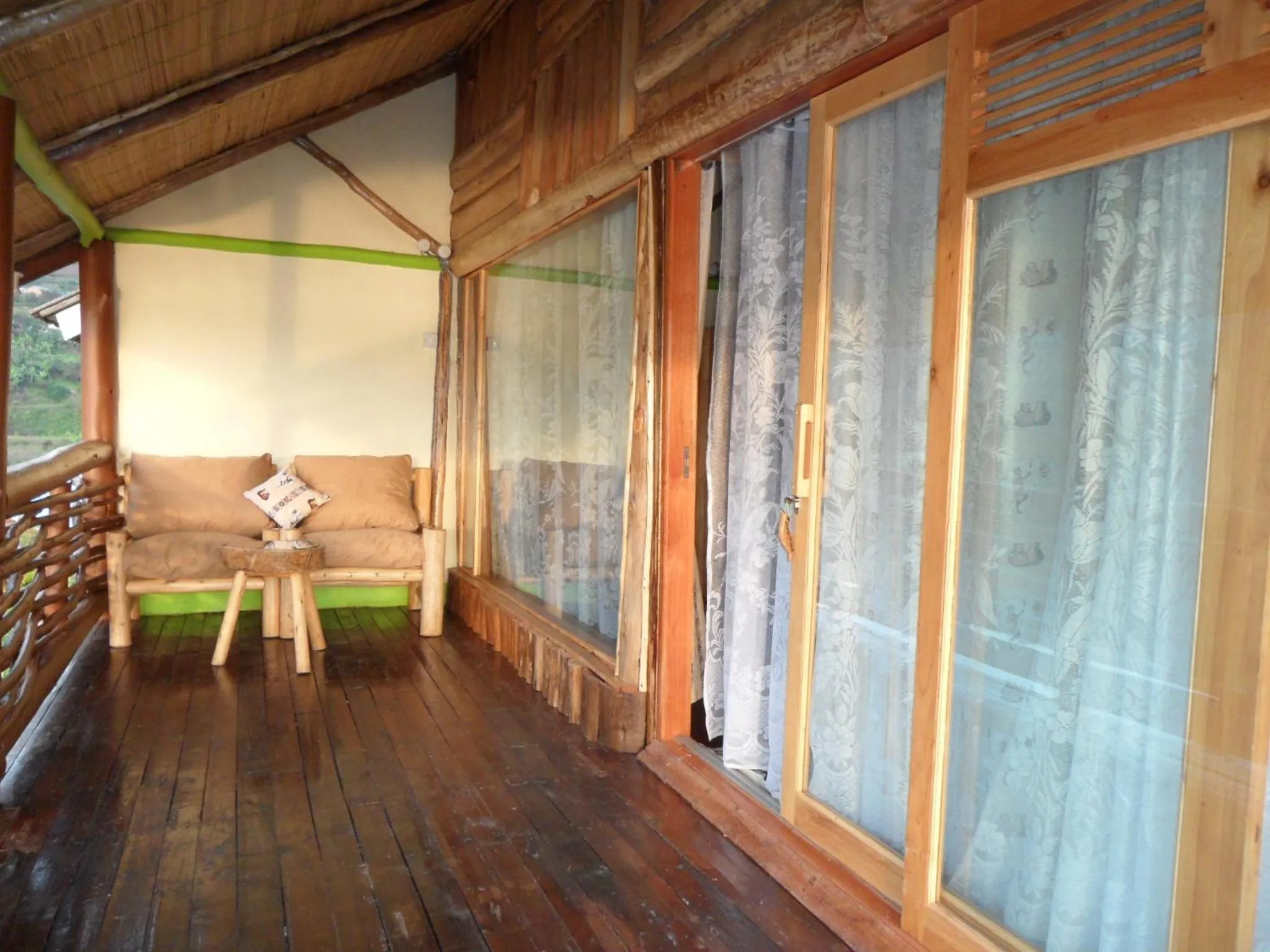 Balcony/Terrace in Lake Bunyonyi Rock Resort