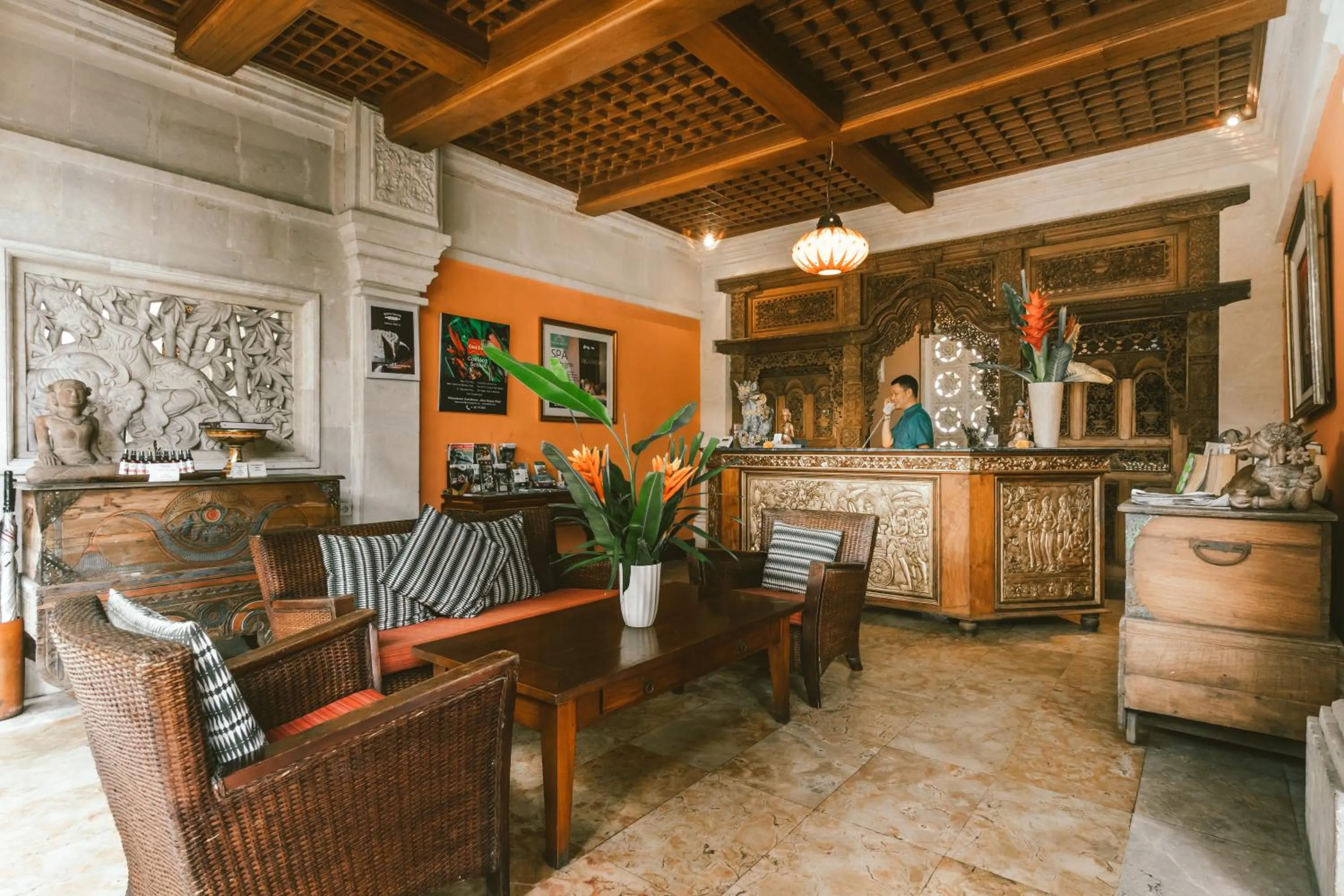 Lobby or reception in Honeymoon Guesthouse