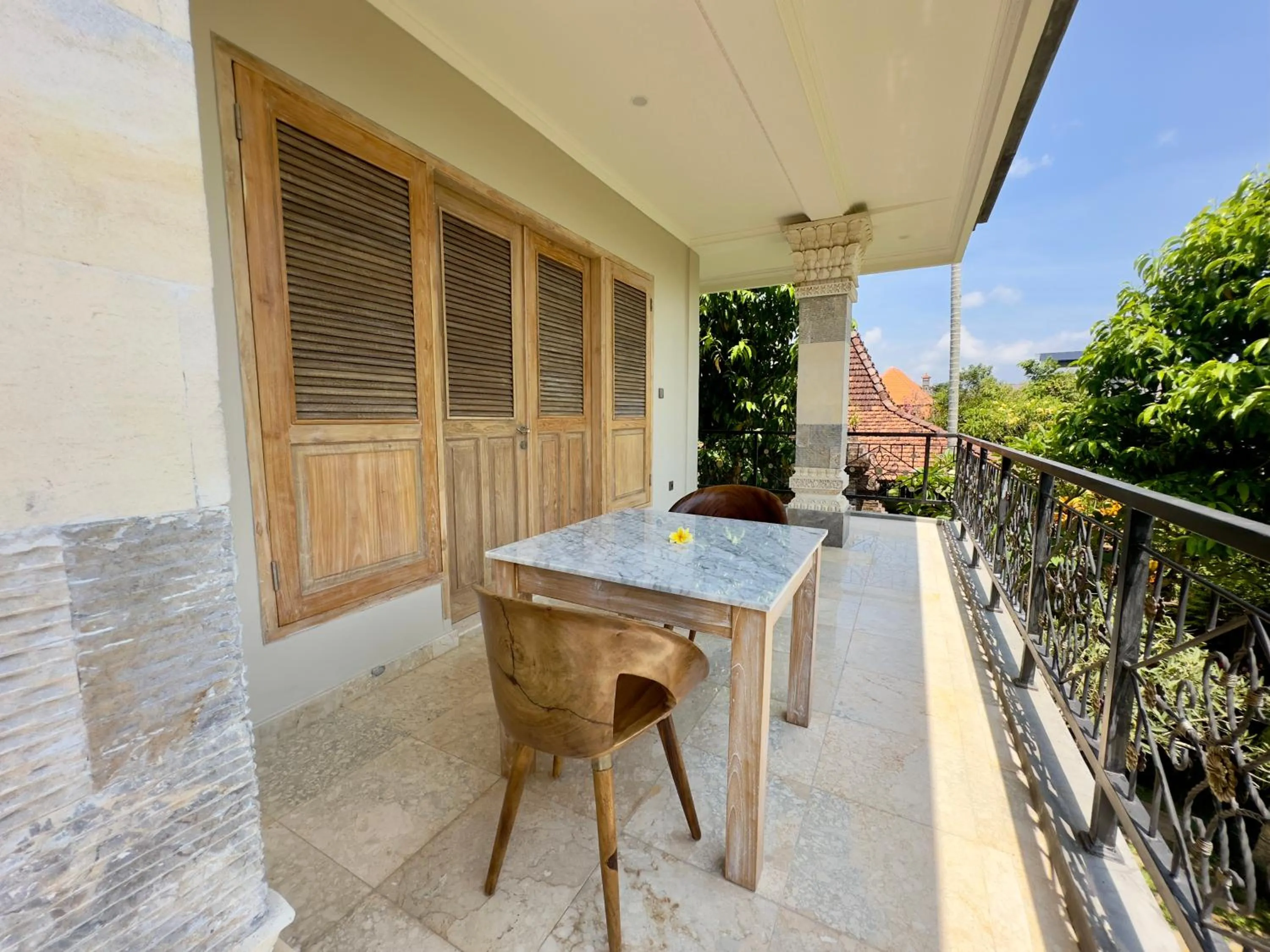 Balcony/Terrace in Honeymoon Guesthouse