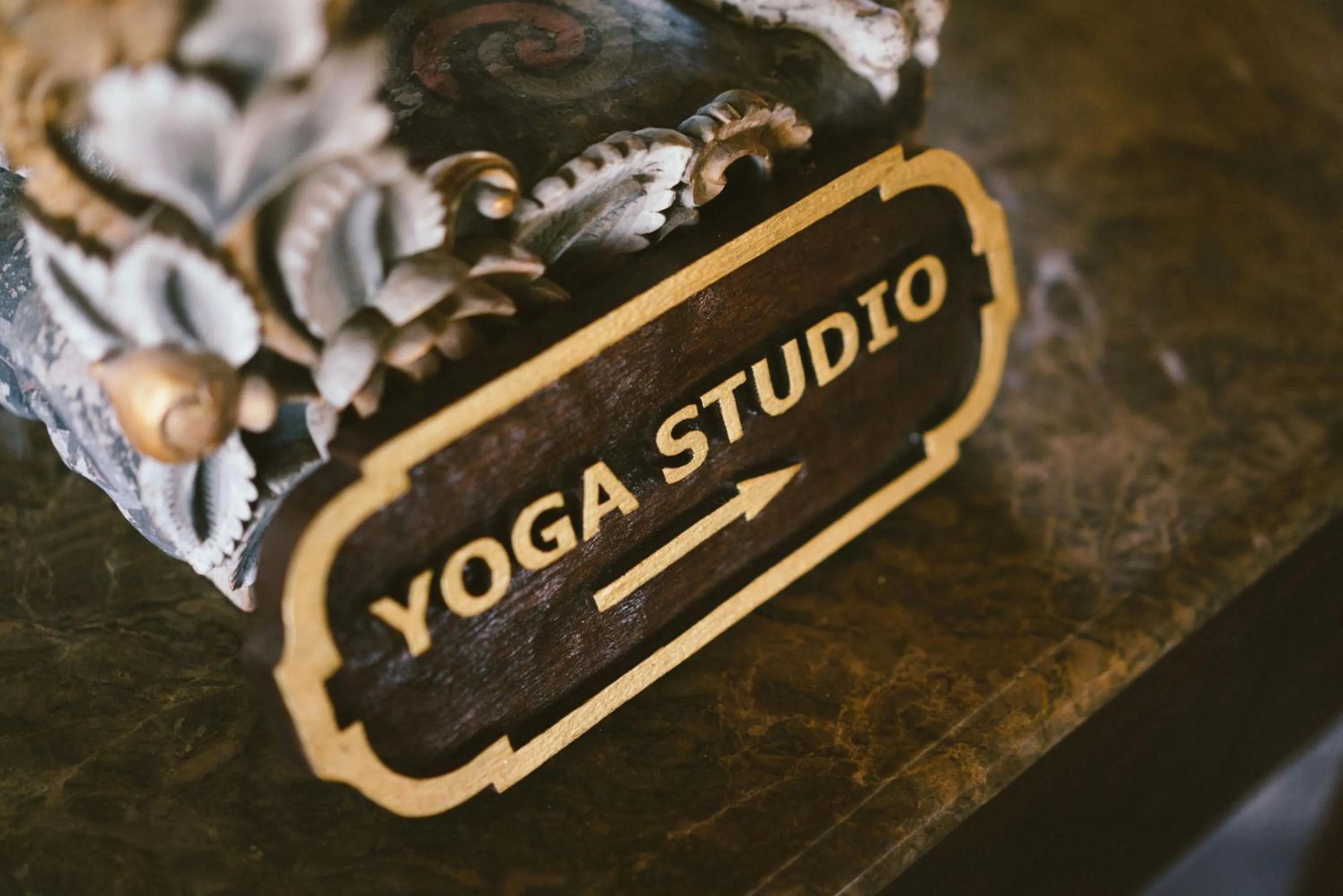 Decorative detail in Honeymoon Guesthouse