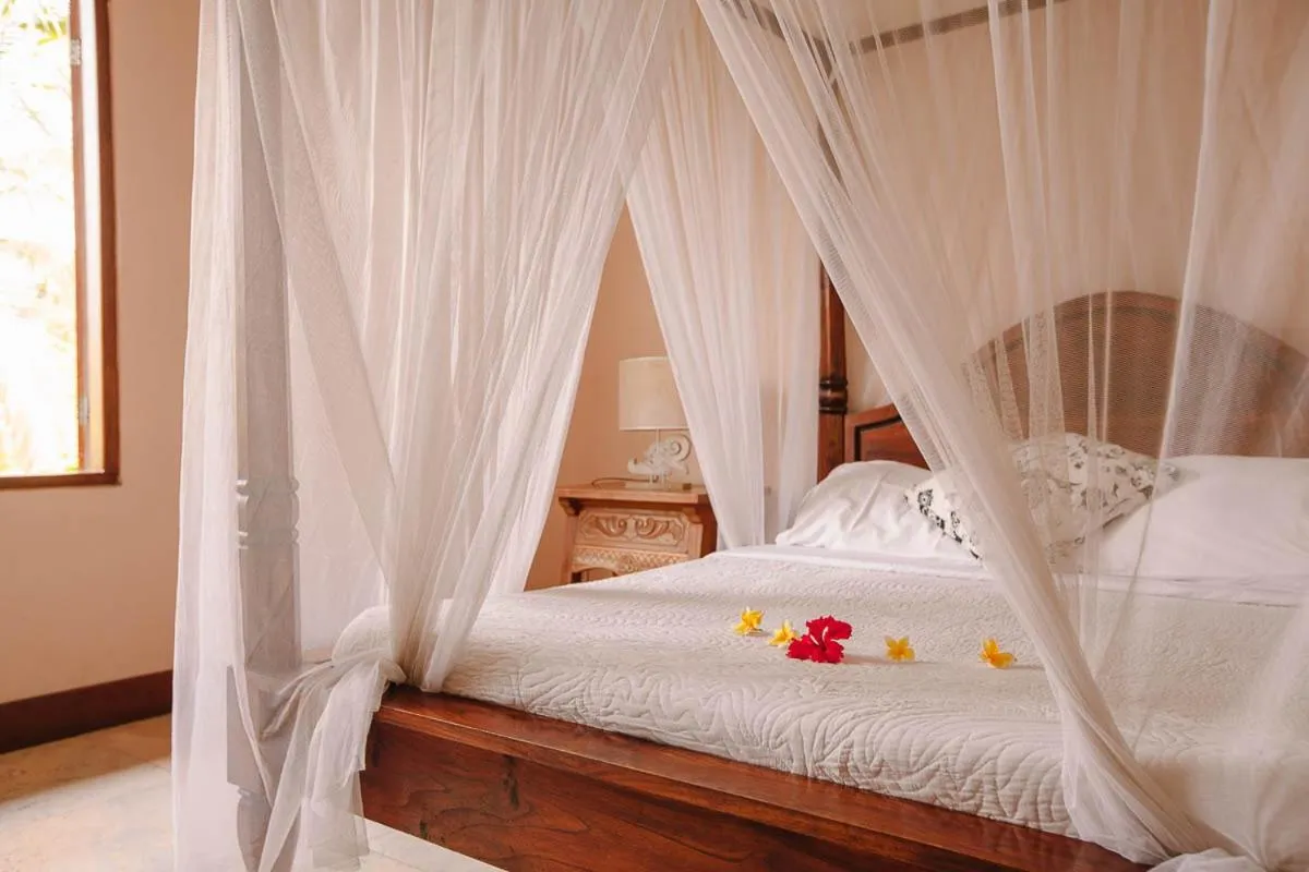 Bed in Honeymoon Guesthouse