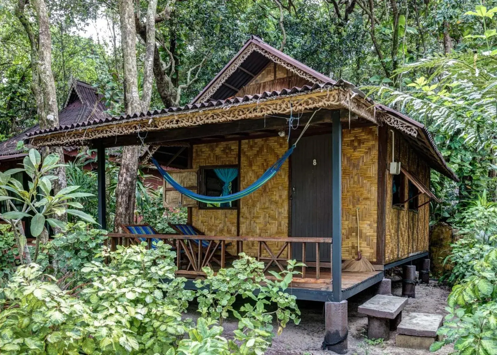 Bungalow with Sea View in Bamboo Bungalows Bungalow with Sea View in Bamboo Bungalows