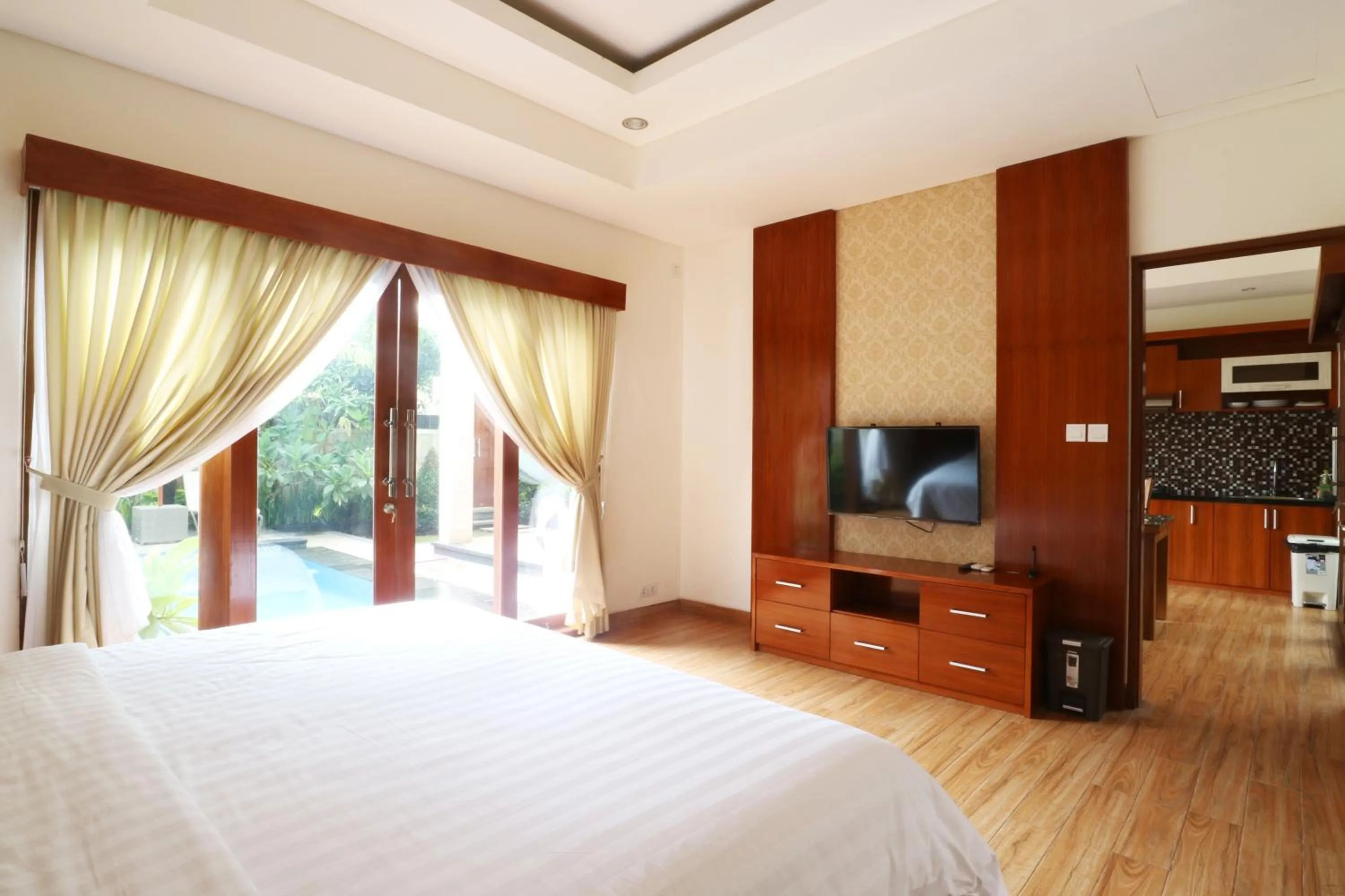 Bedroom, Bed in The Umah Pandawa Hotel and Villas