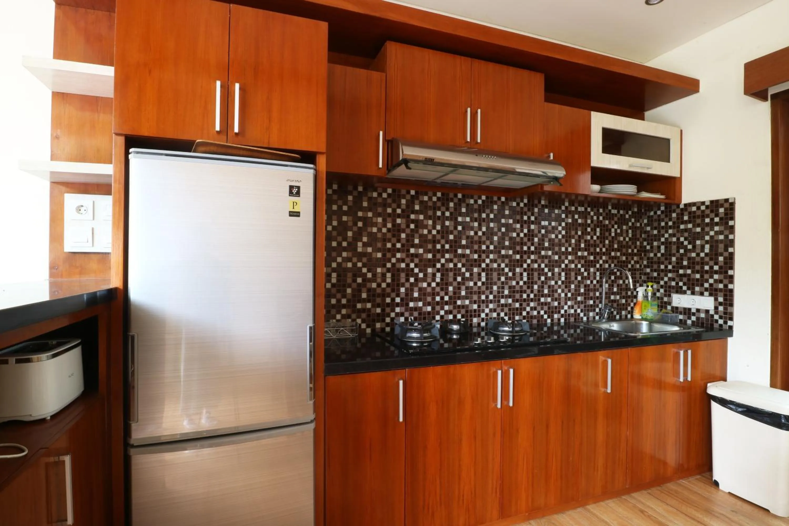 Kitchen or kitchenette in The Umah Pandawa Hotel and Villas