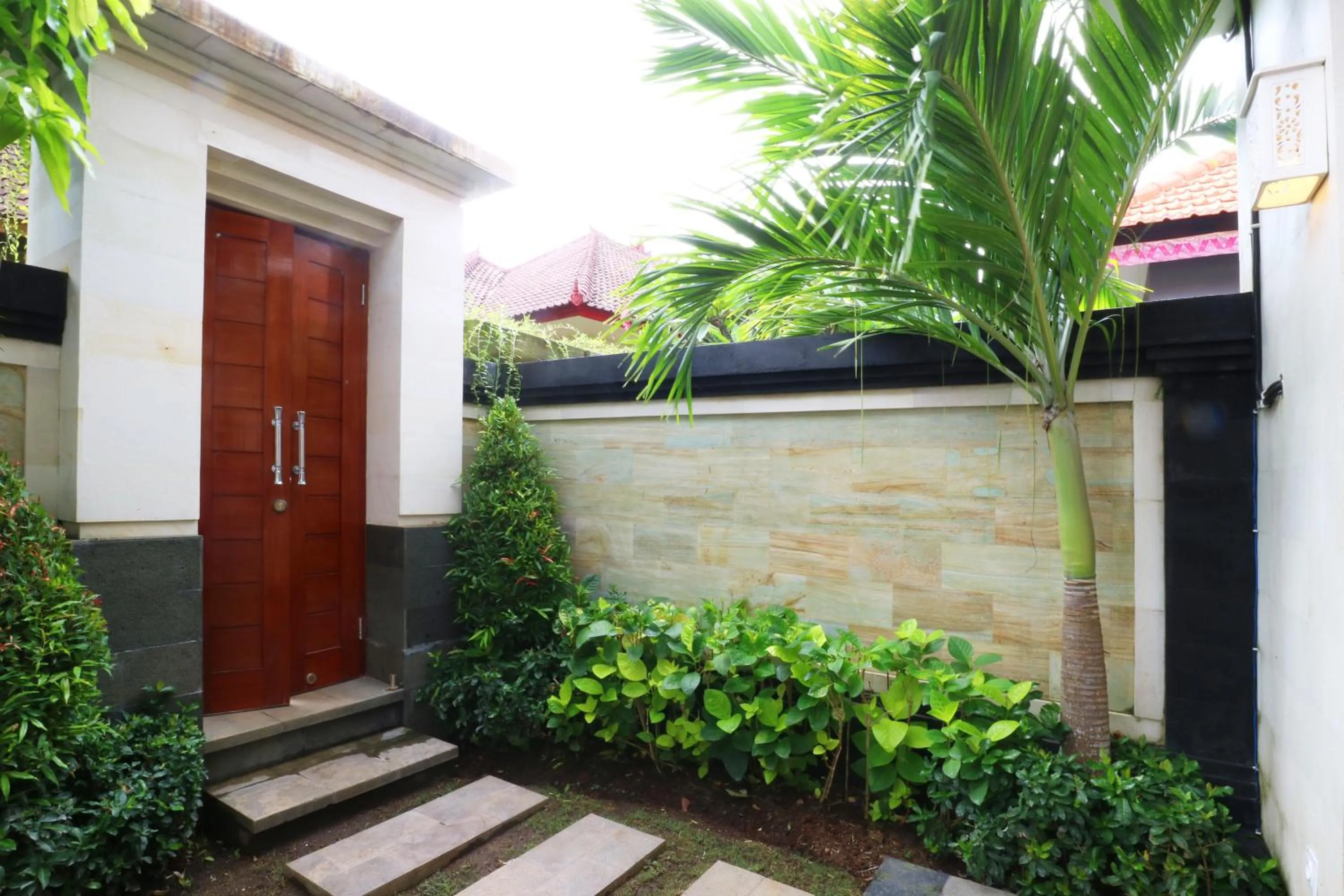 Facade/entrance in The Umah Pandawa Hotel and Villas