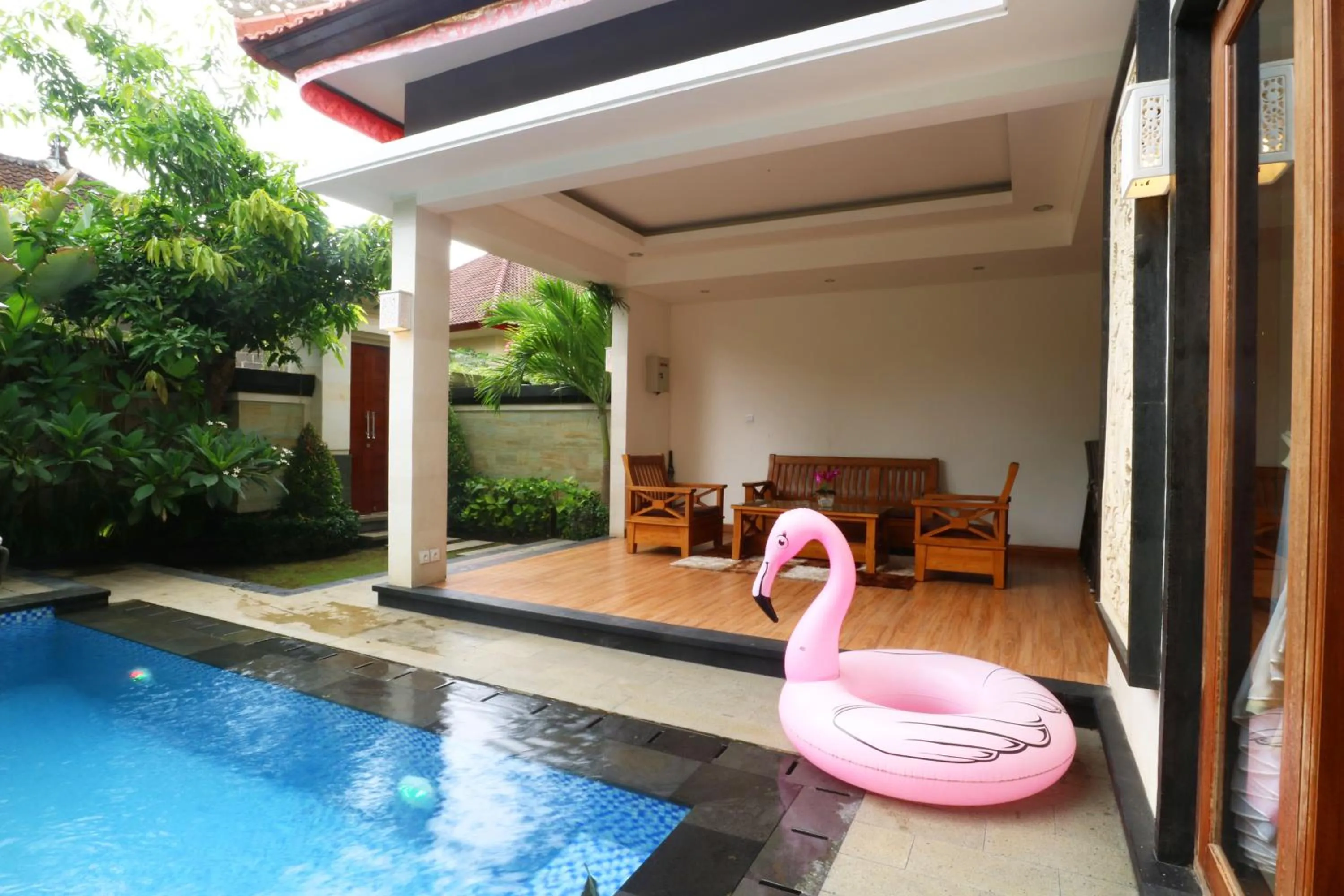 Swimming pool in The Umah Pandawa Hotel and Villas